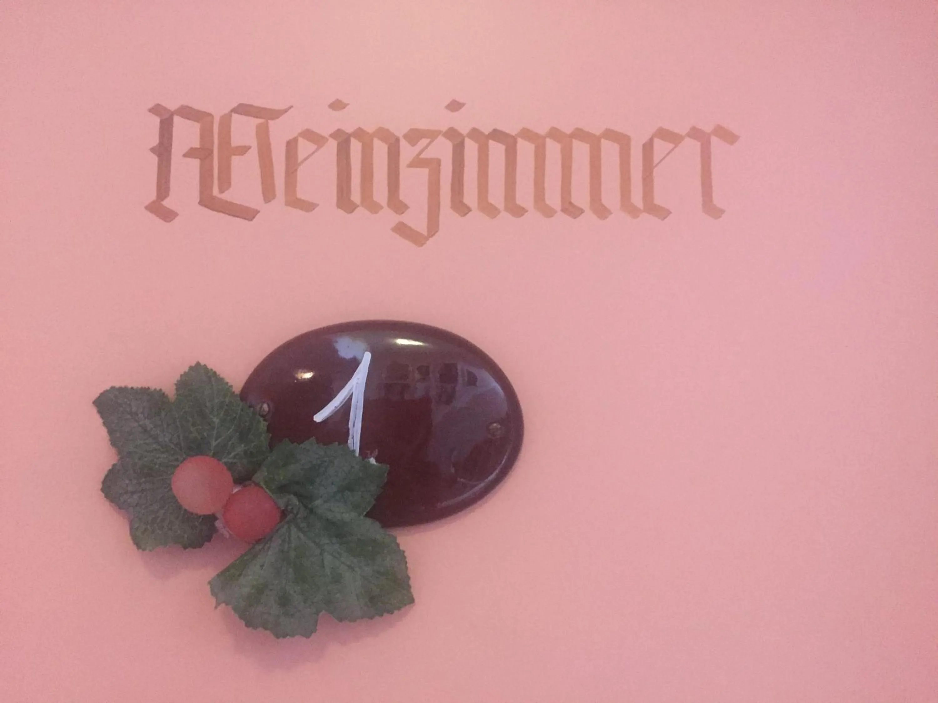 Logo/Certificate/Sign in Hotel Trendtino