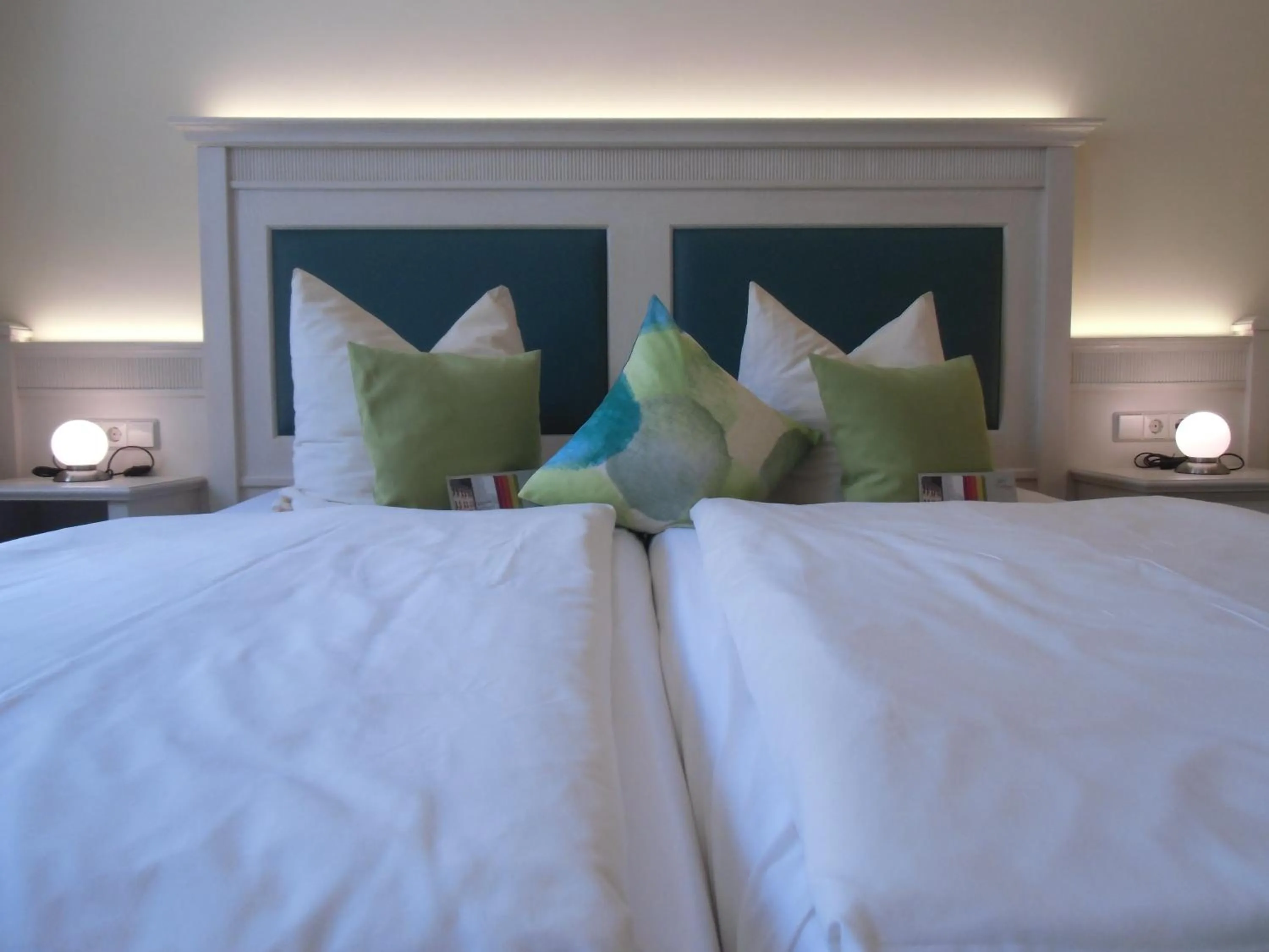 Bed in Hotel Trendtino