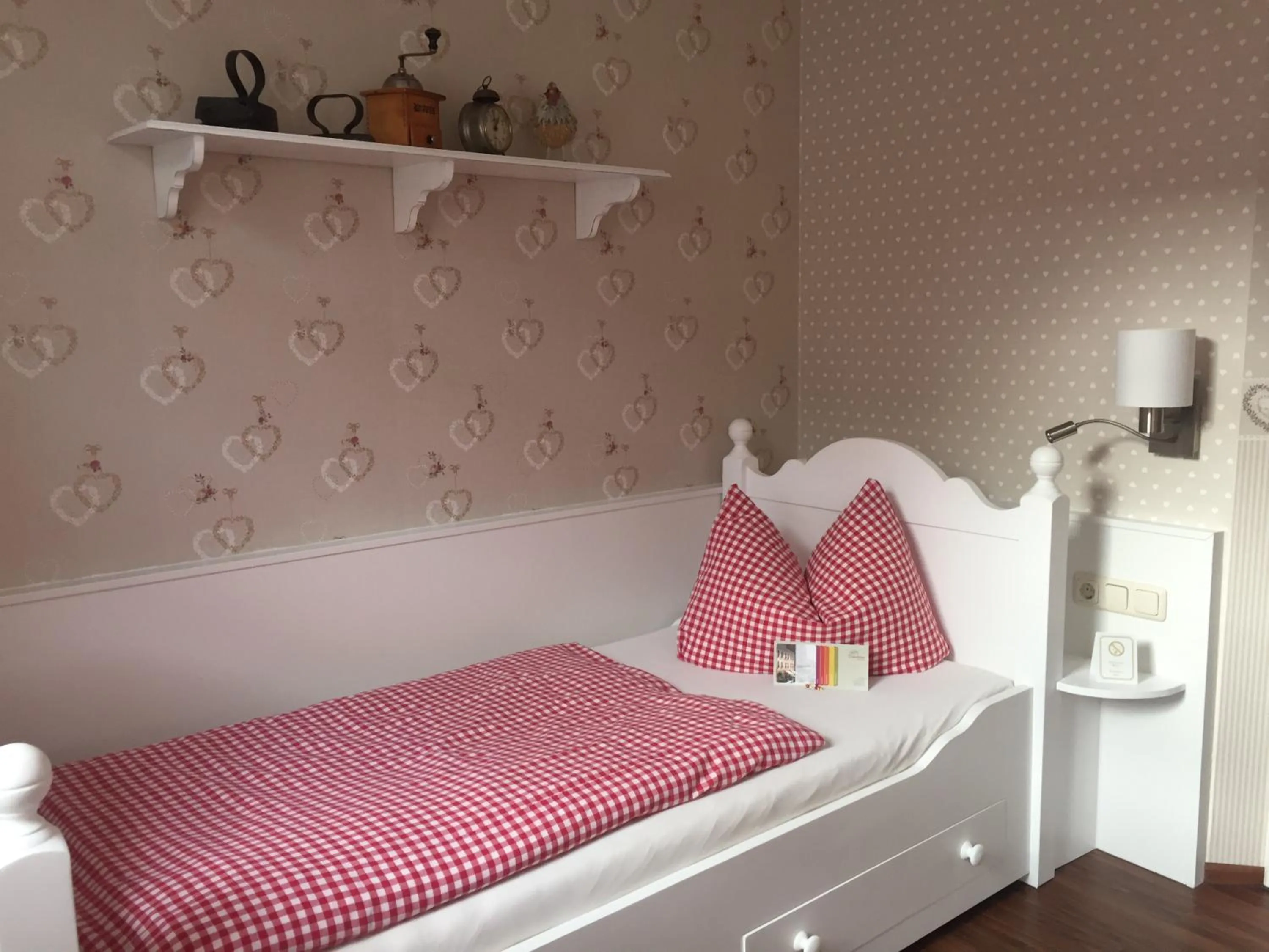 Bed in Hotel Trendtino