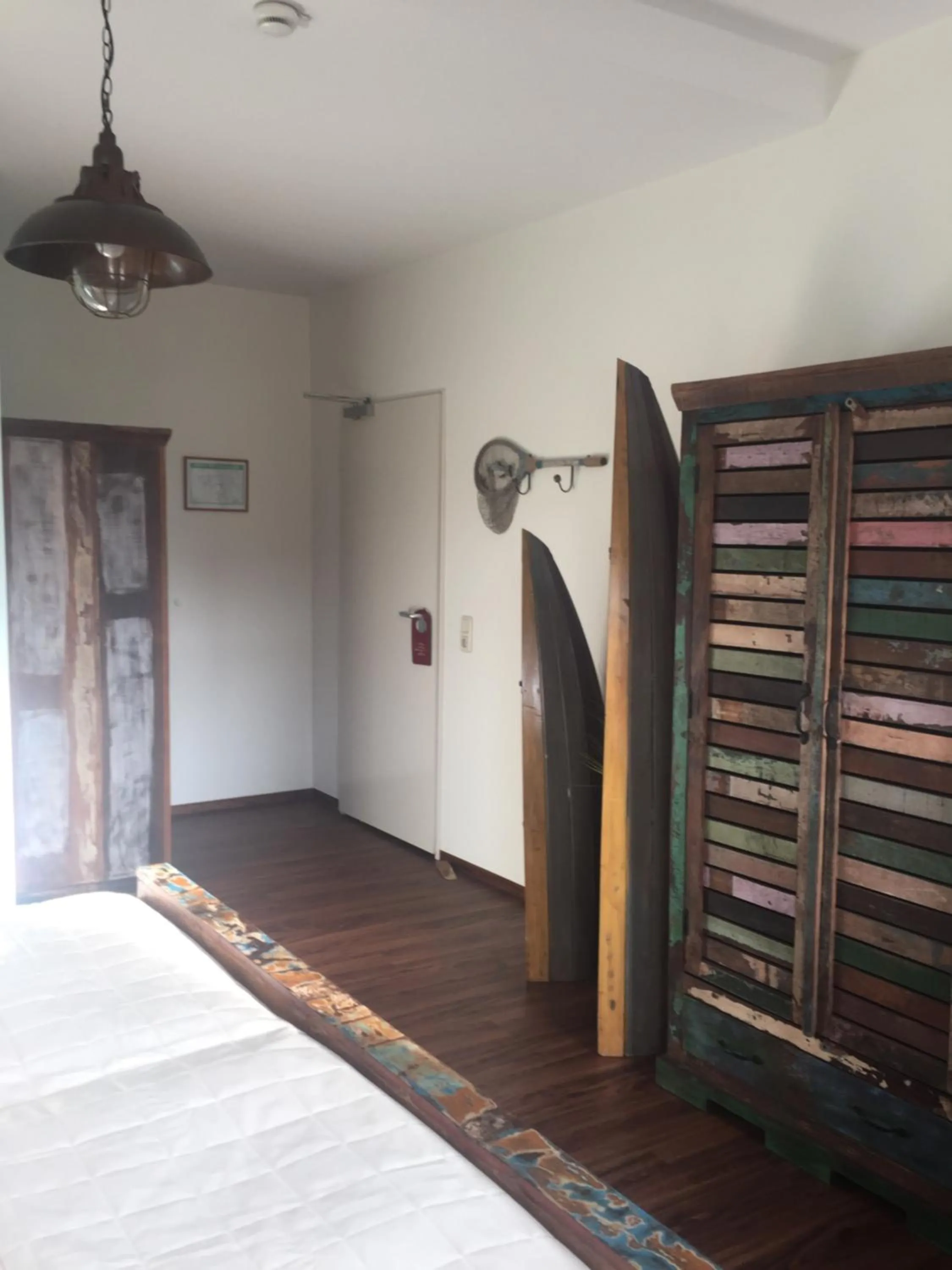 Decorative detail, Bed in Hotel Trendtino