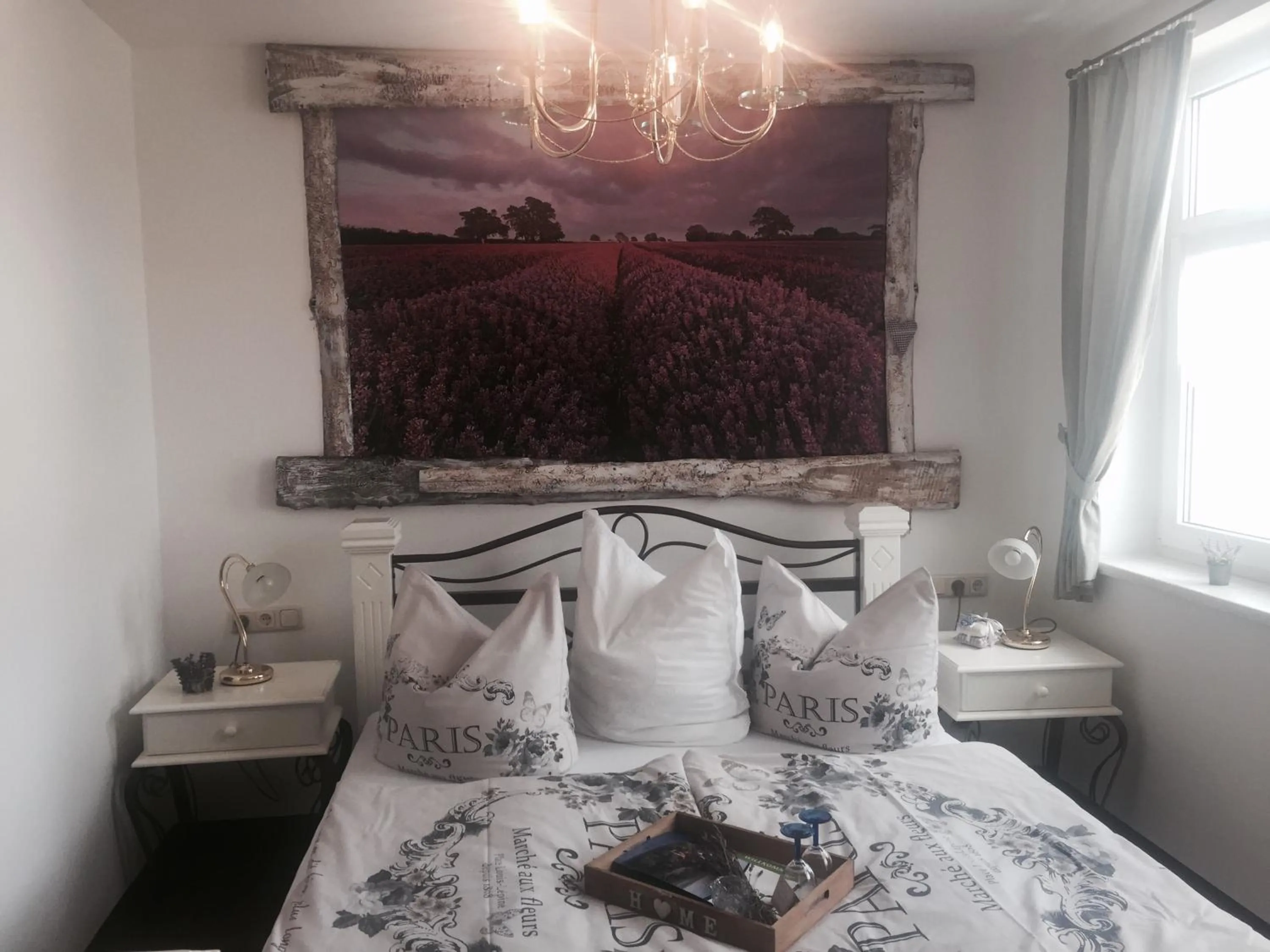 Bed in Hotel Trendtino