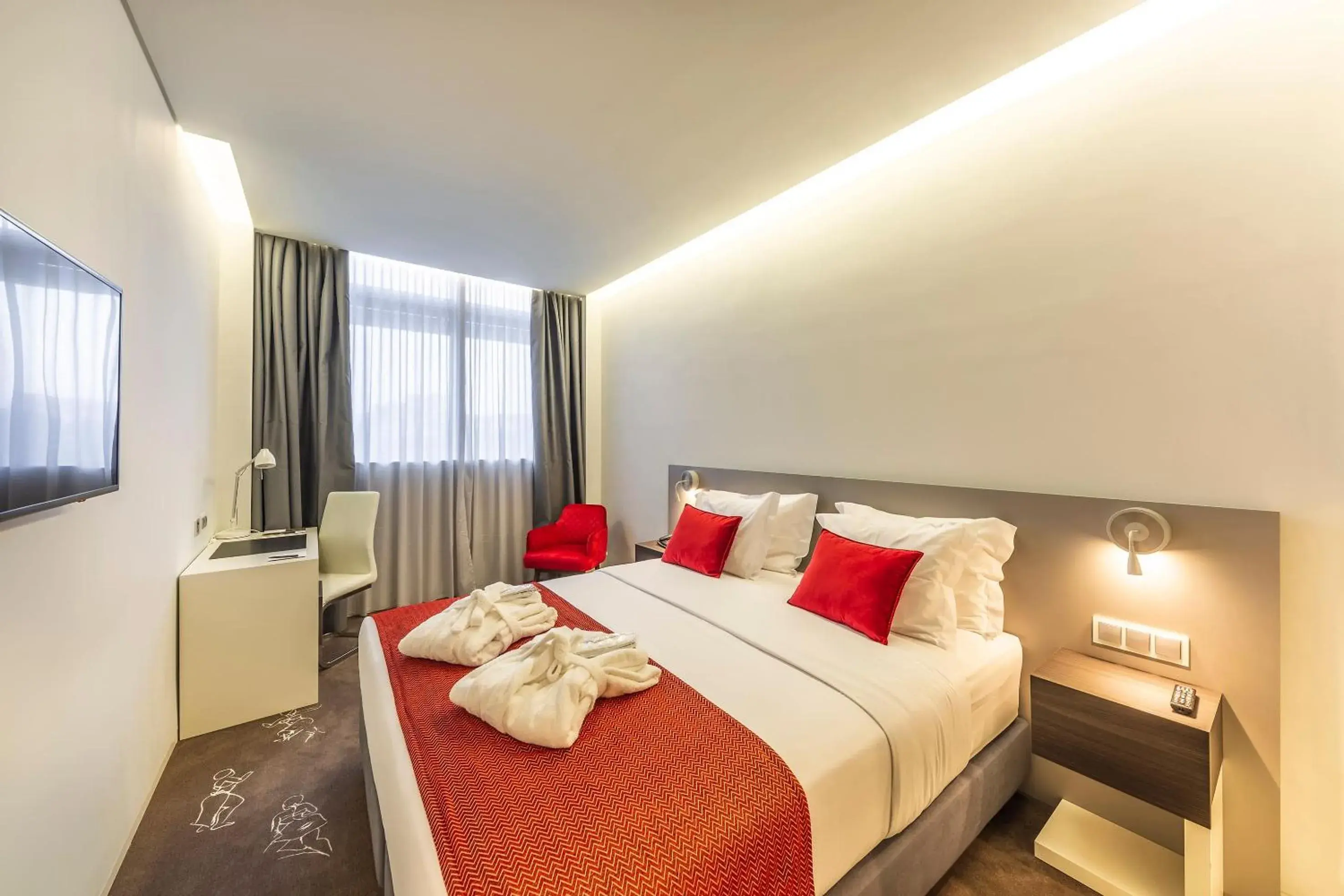 Bed in Meliá Maputo Sky Bed in Meliá Maputo Sky