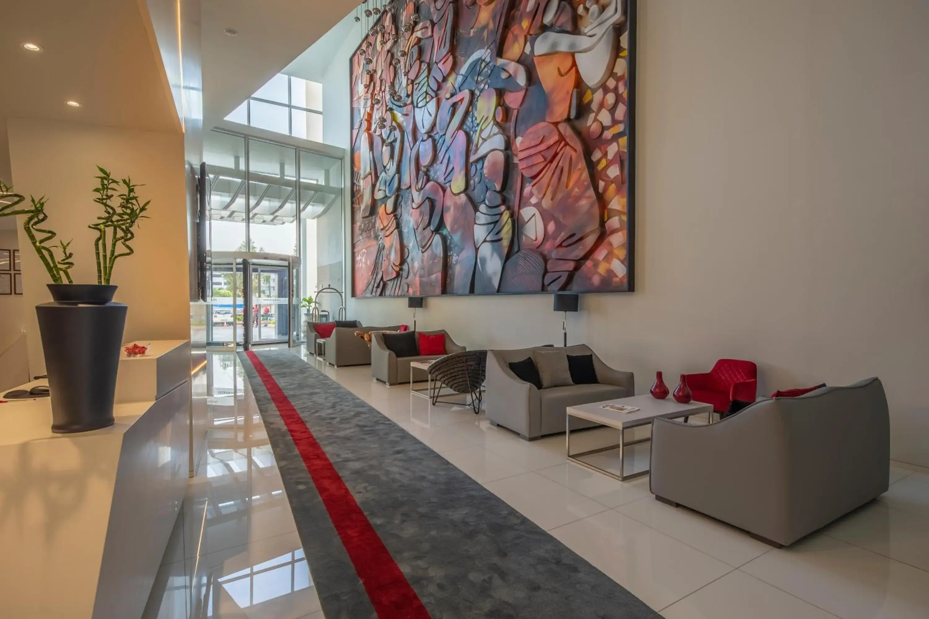 Lobby or reception in Meliá Maputo Sky Lobby or reception in Meliá Maputo Sky