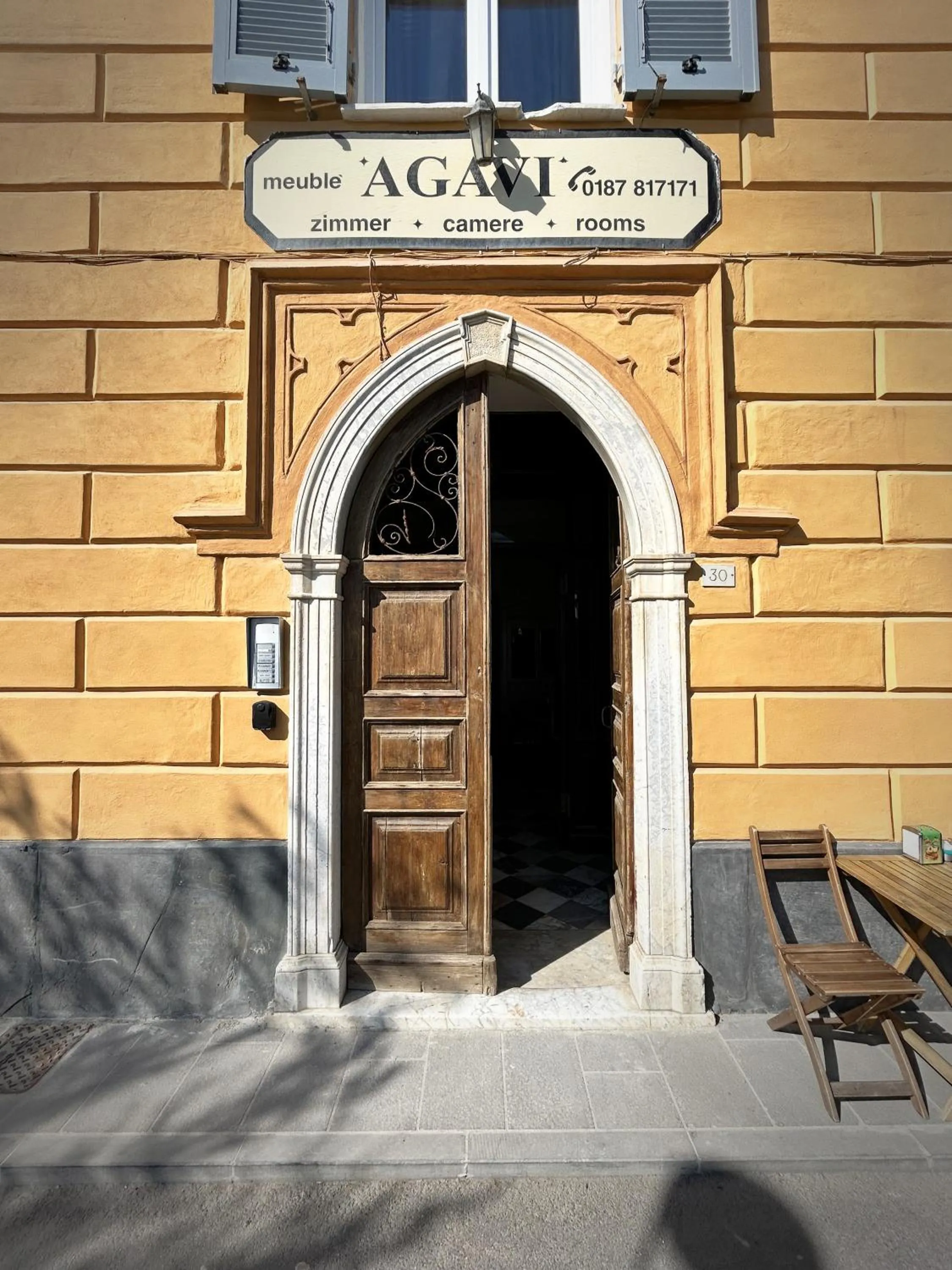 Facade/entrance in Hotel Meublè Agavi