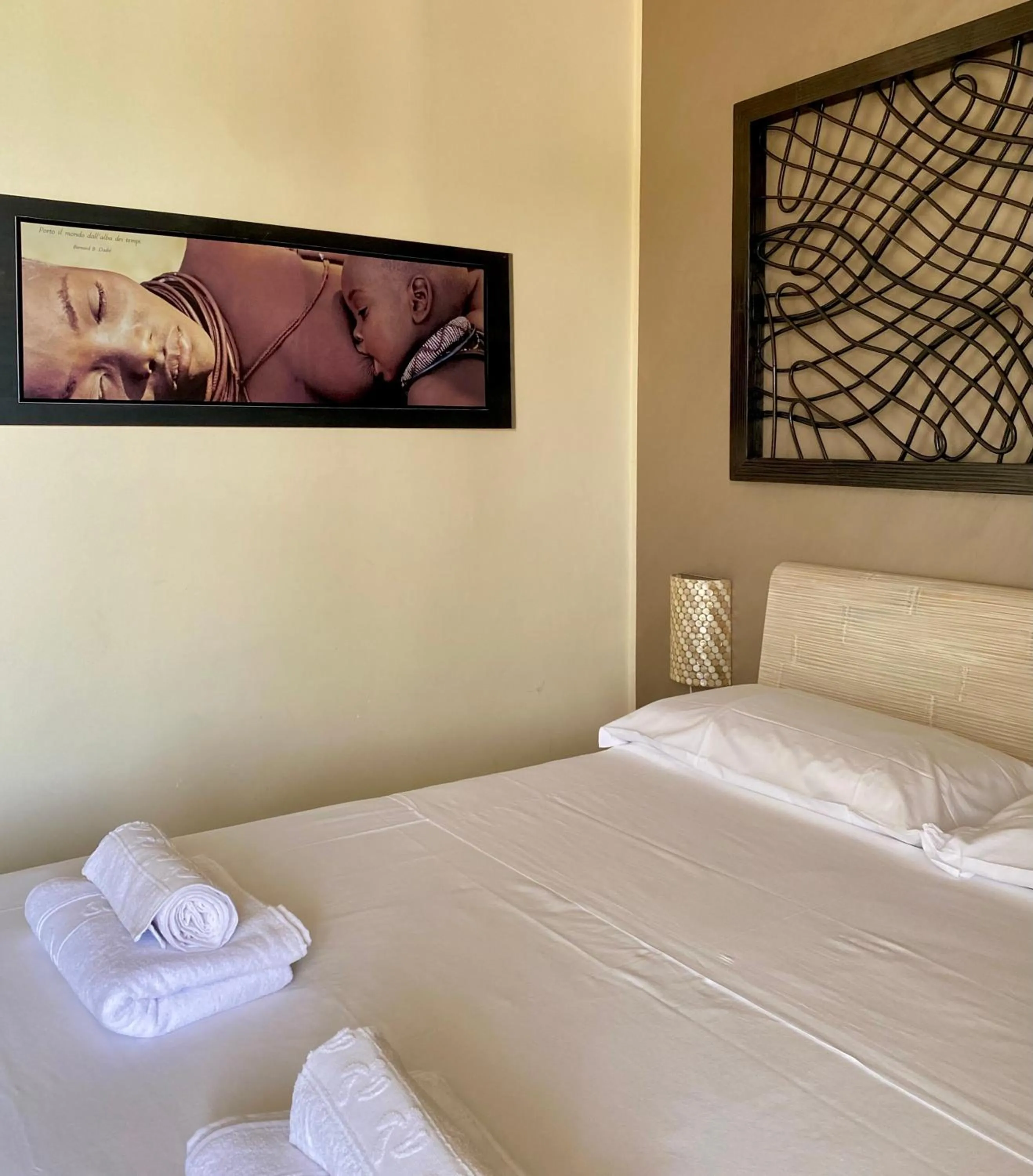 Bed in Villa Liberti