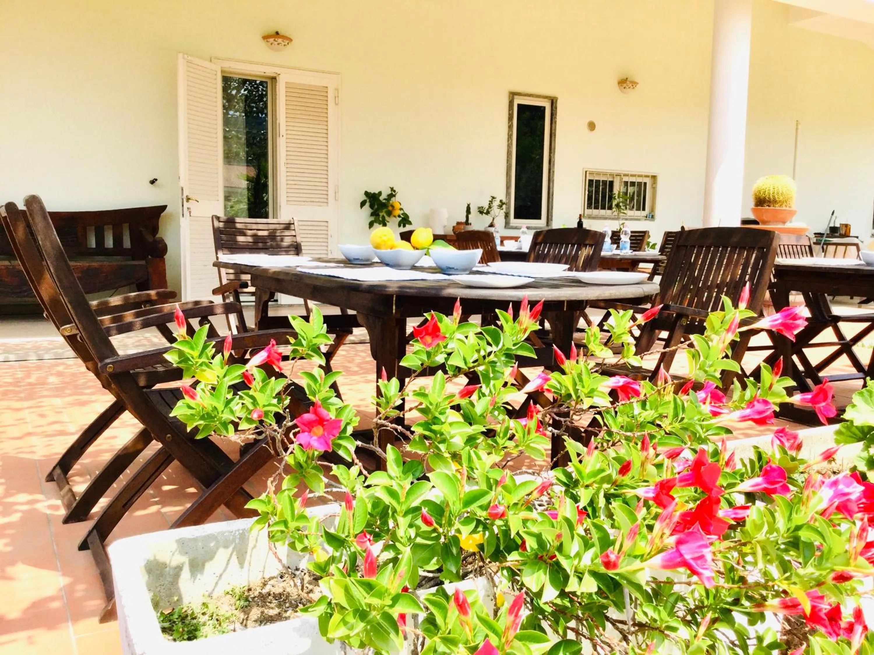 Patio in Villa Liberti