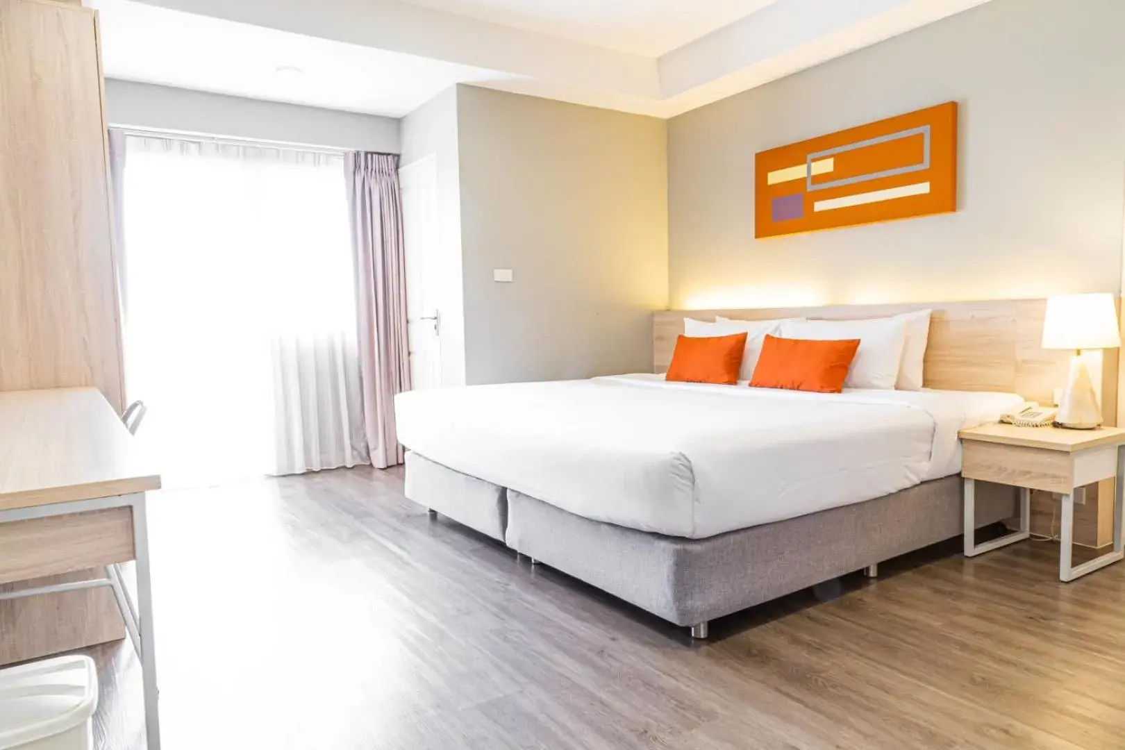 Bed in Koon Hotel Sukhumvit