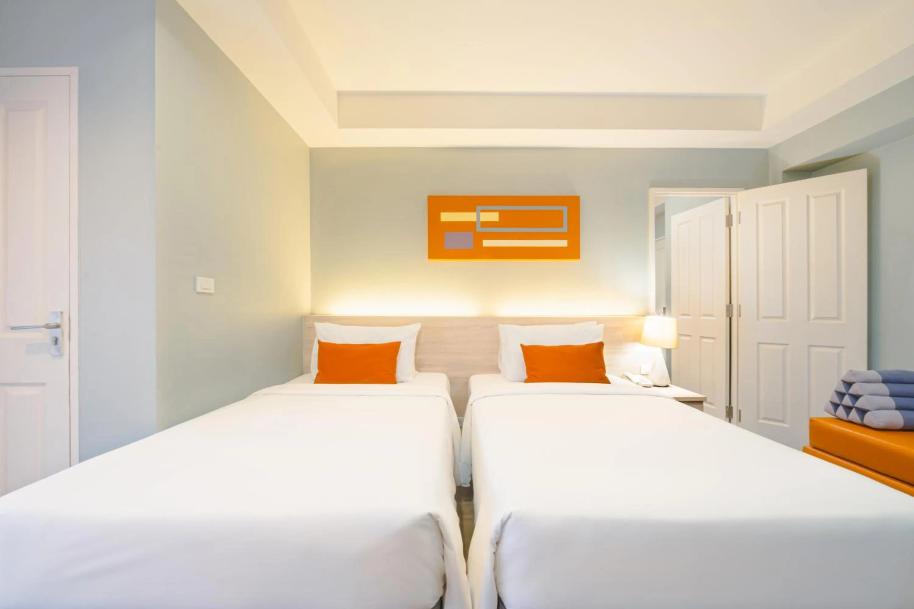 Bed in Koon Hotel Sukhumvit
