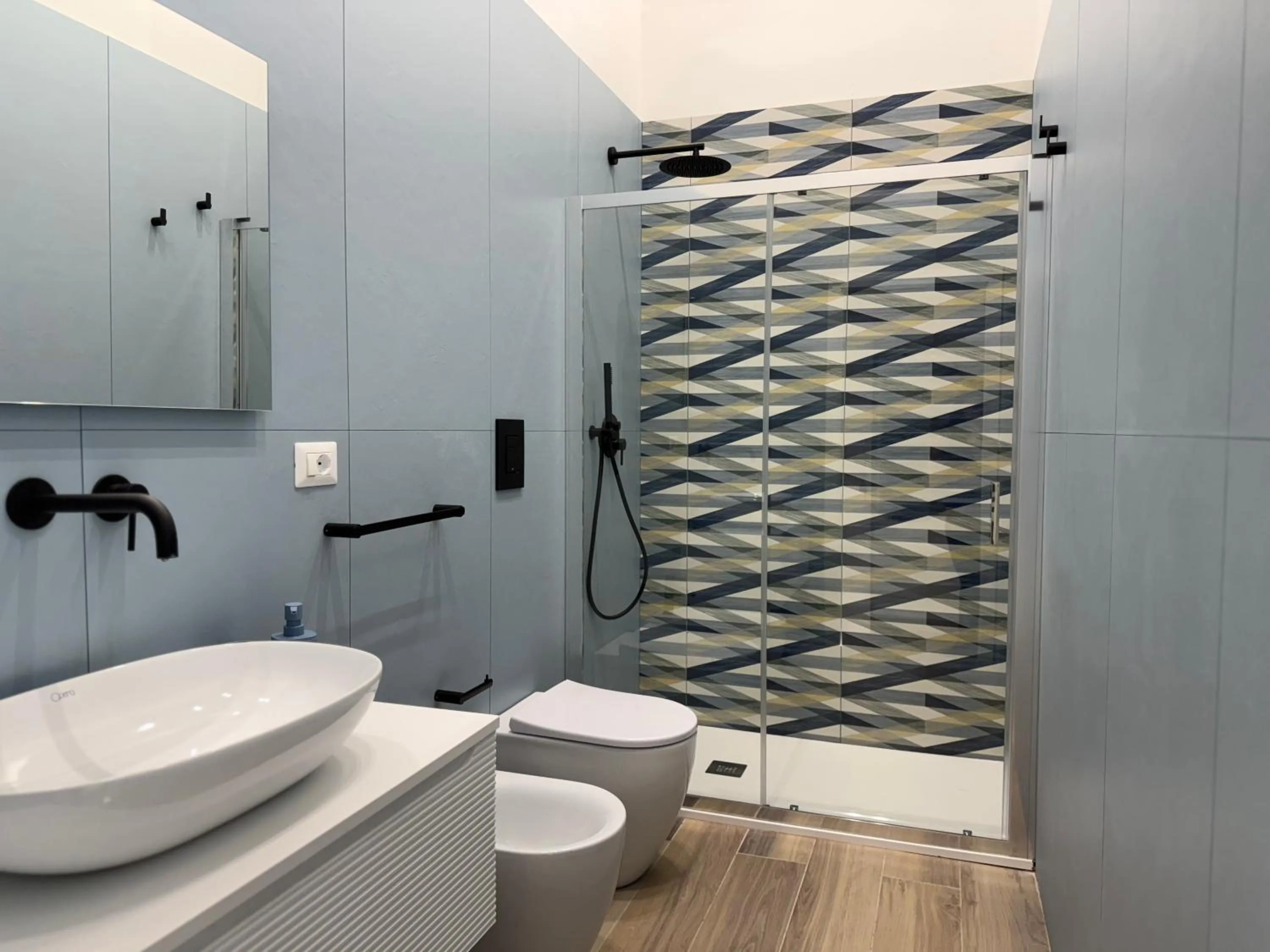 Shower in Sun Art Naples Rooms