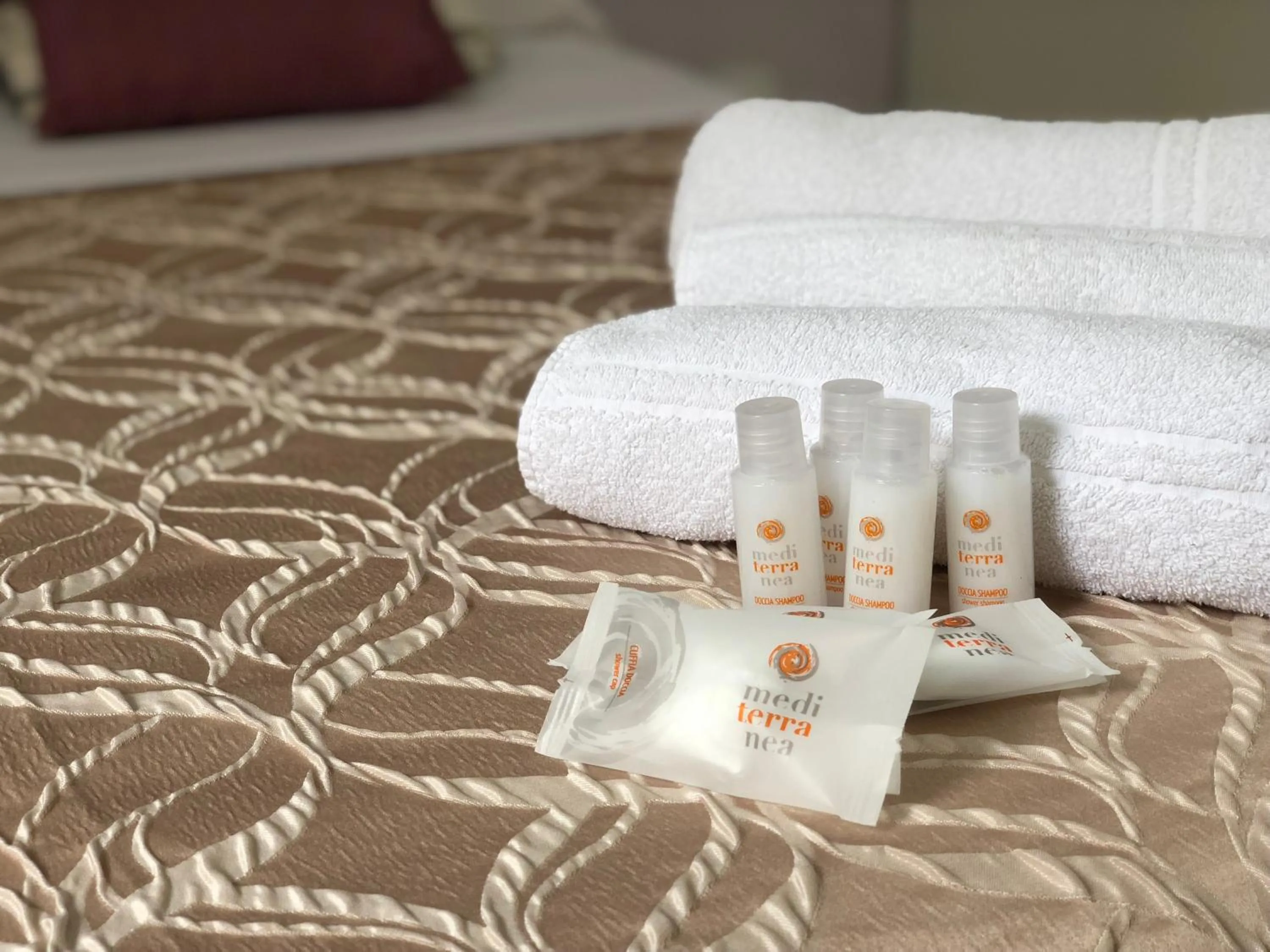 Decorative detail, Bed in Sun Art Naples Rooms