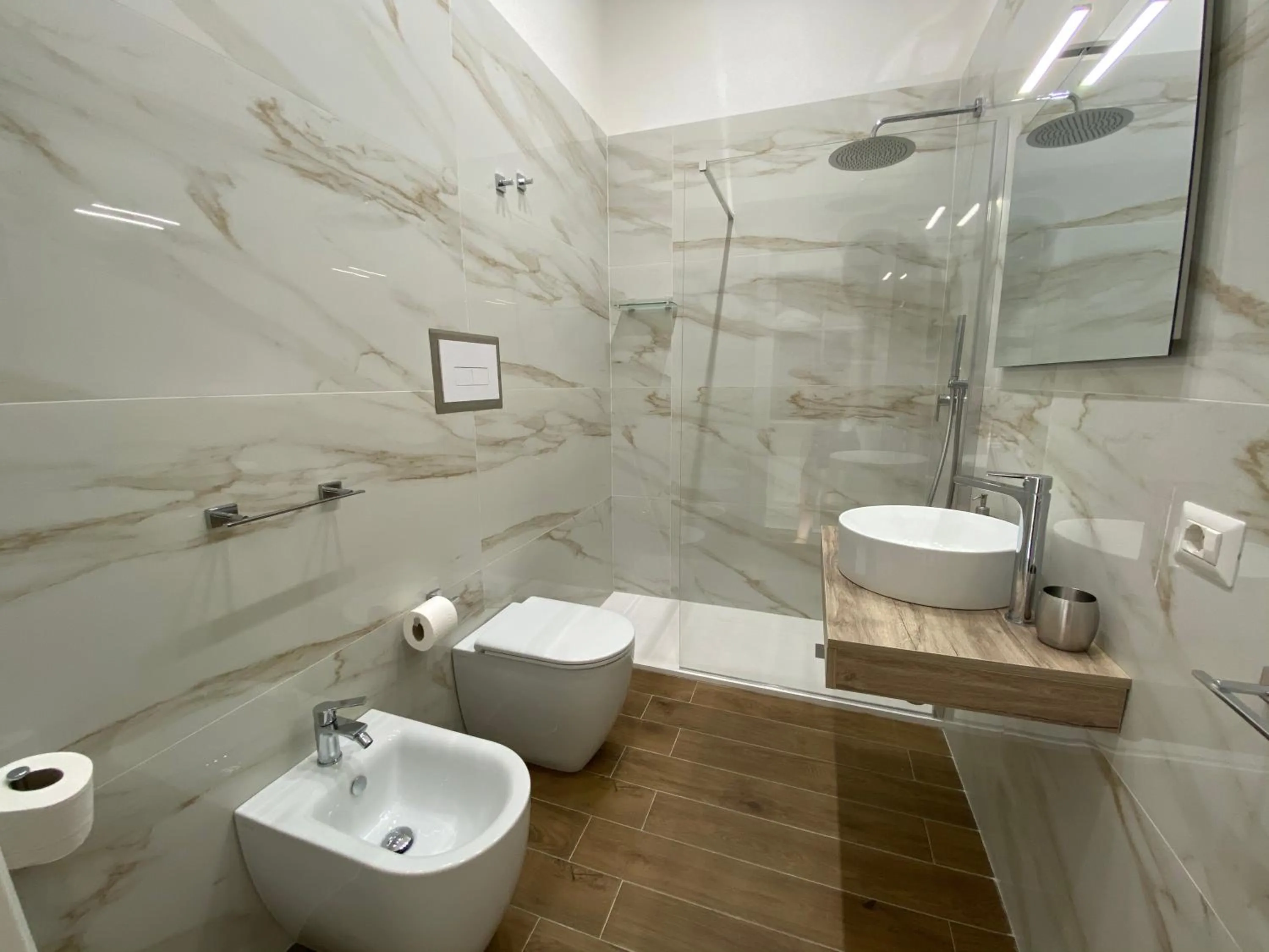 Shower in Sun Art Naples Rooms