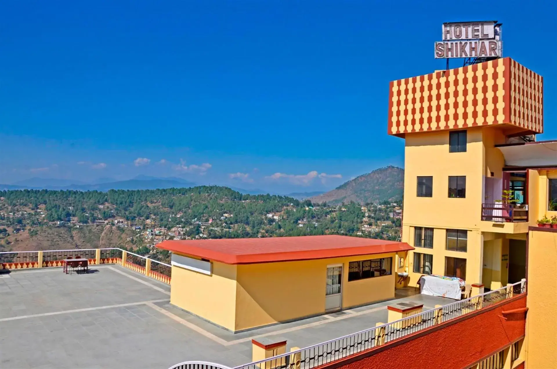 Property building in Hotel Shikhar & Restaurant Property building in Hotel Shikhar & Restaurant