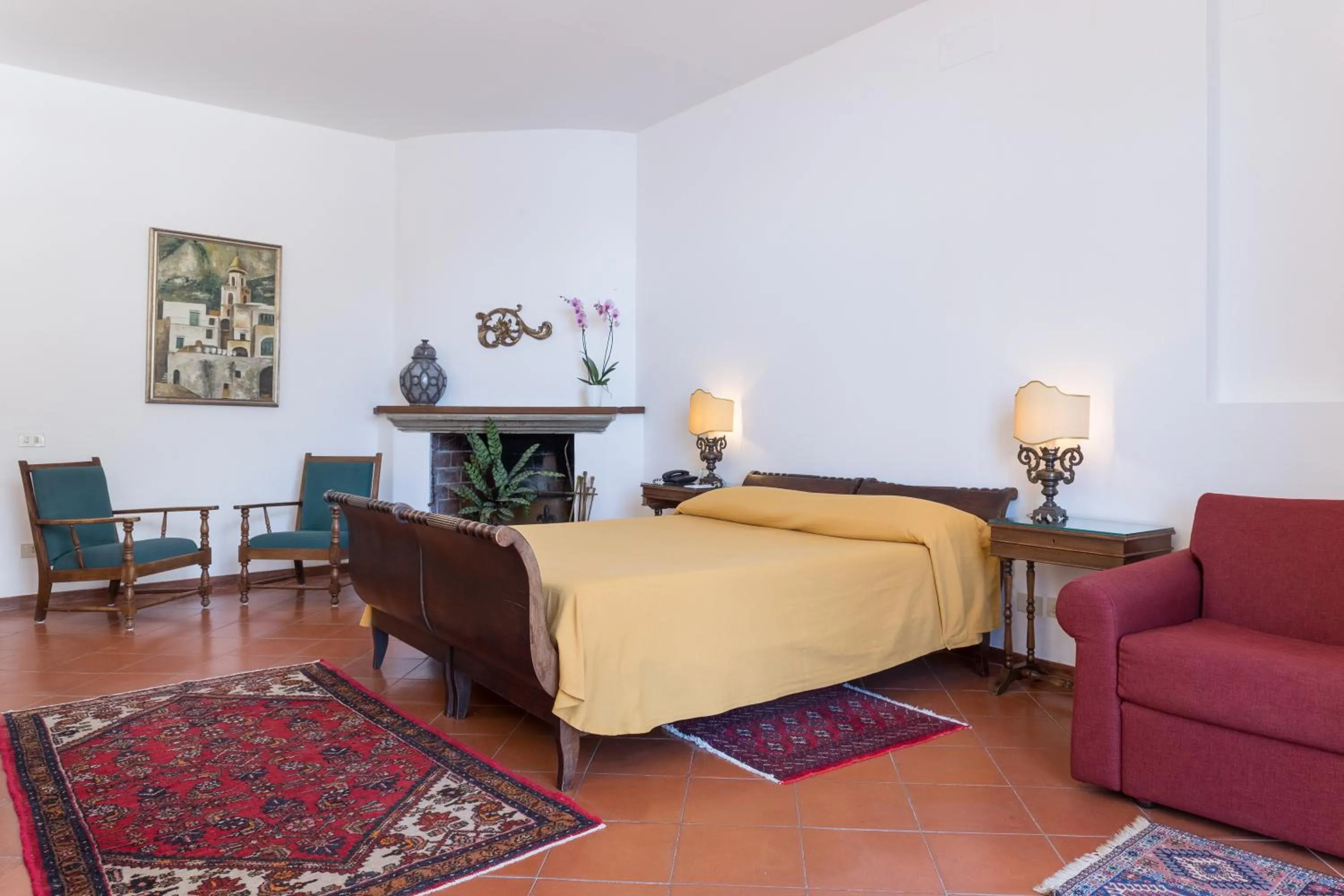 Bedroom, Bed in Hotel Poseidon