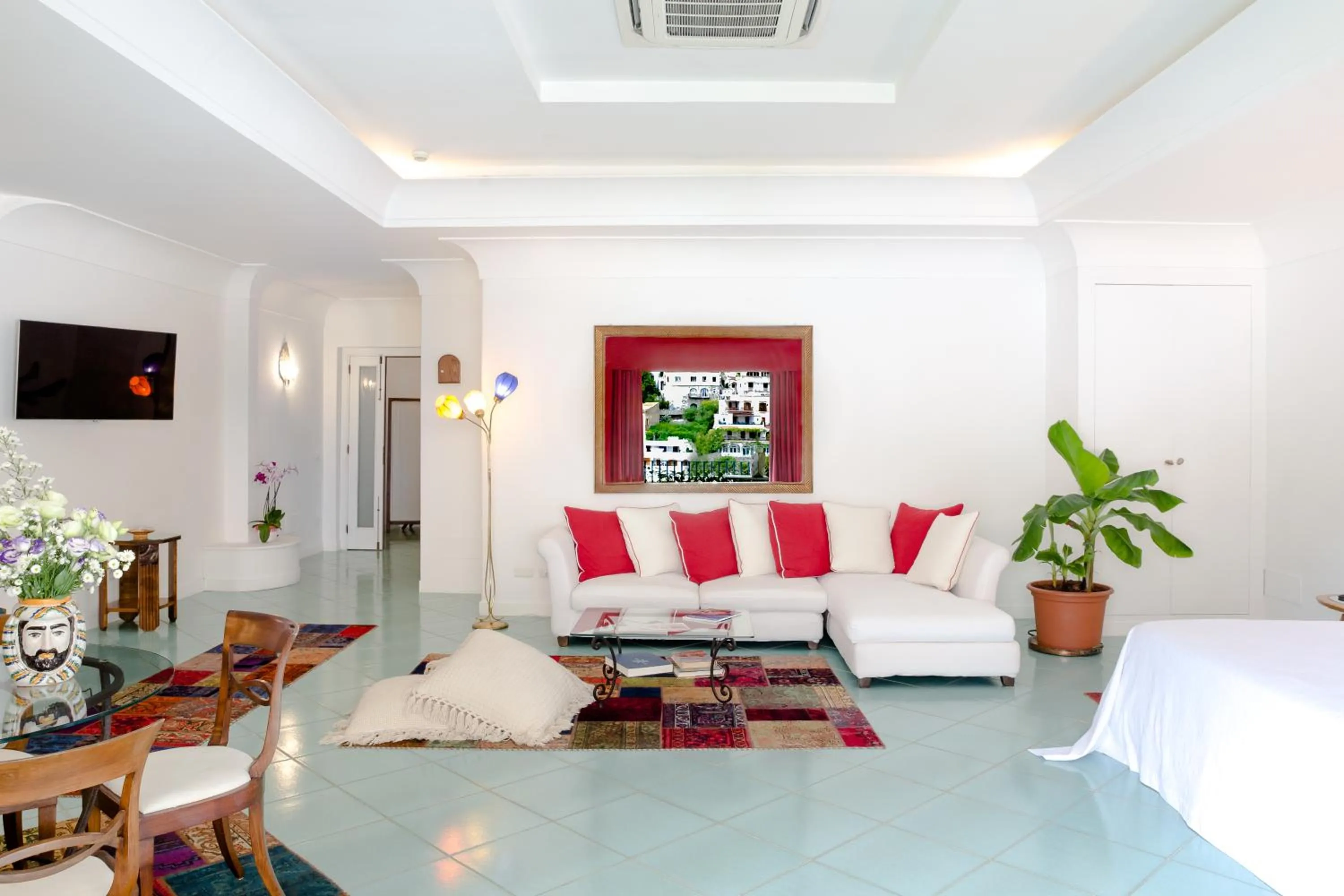 Living room in Hotel Poseidon