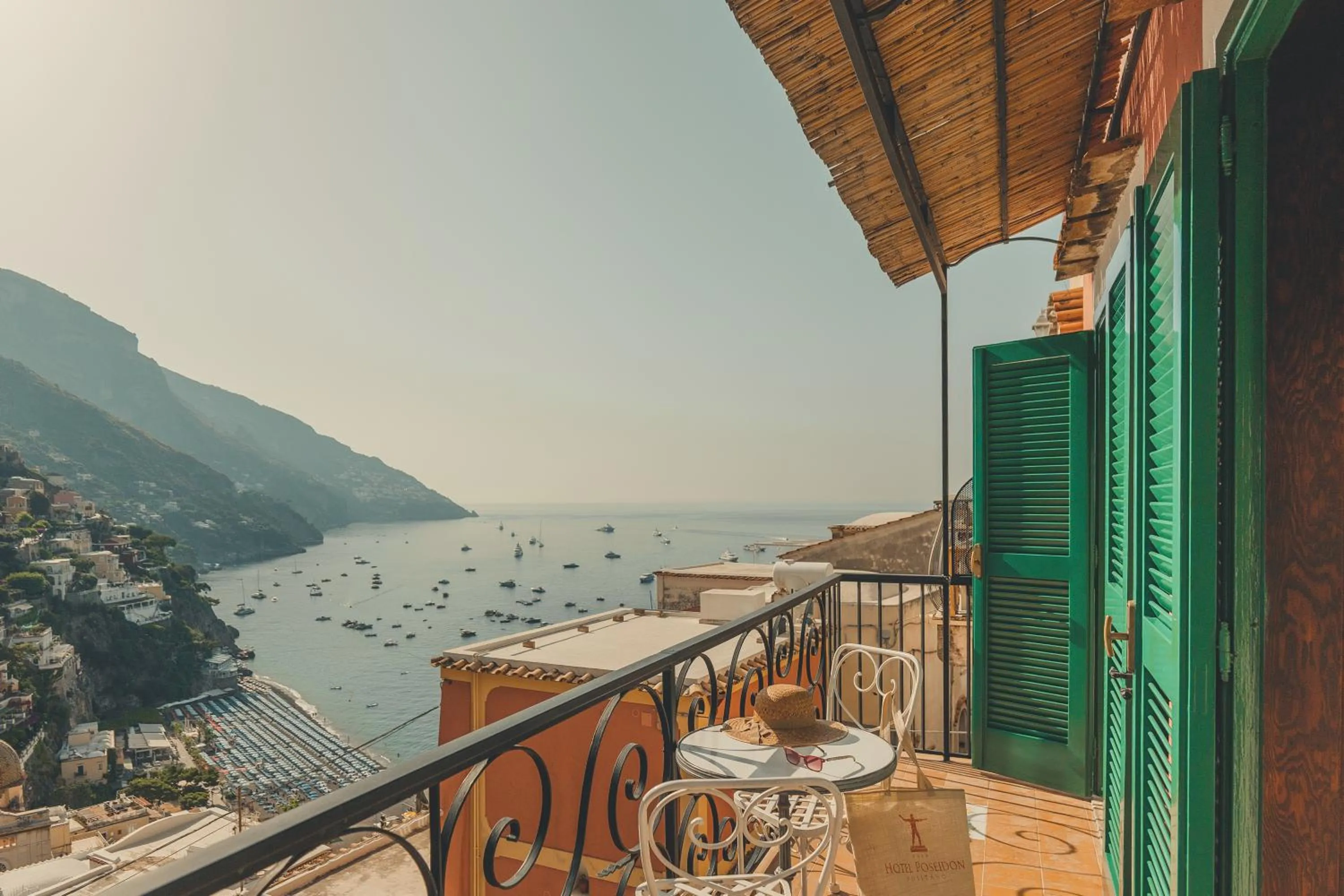 Patio in Hotel Poseidon