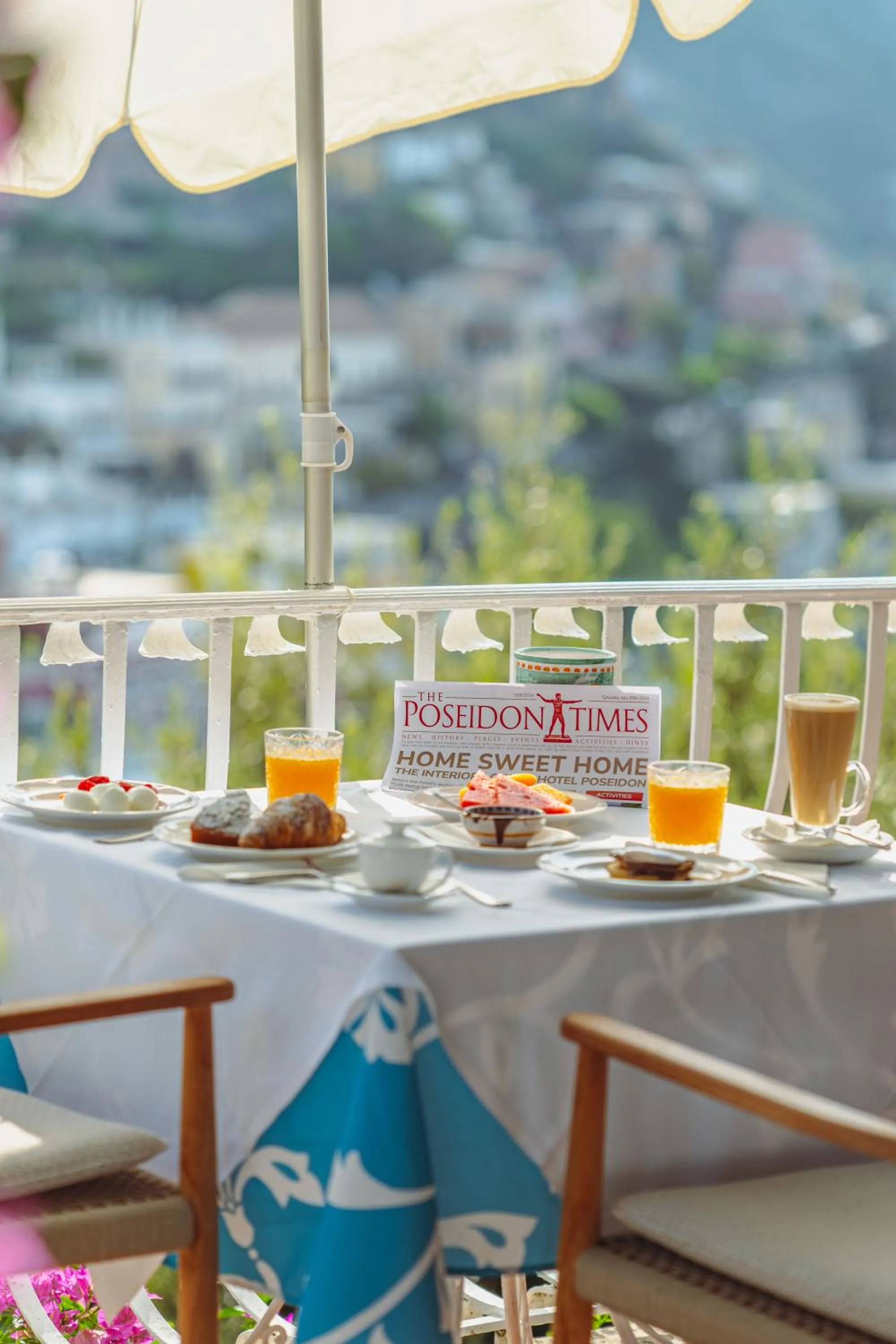 Breakfast in Hotel Poseidon