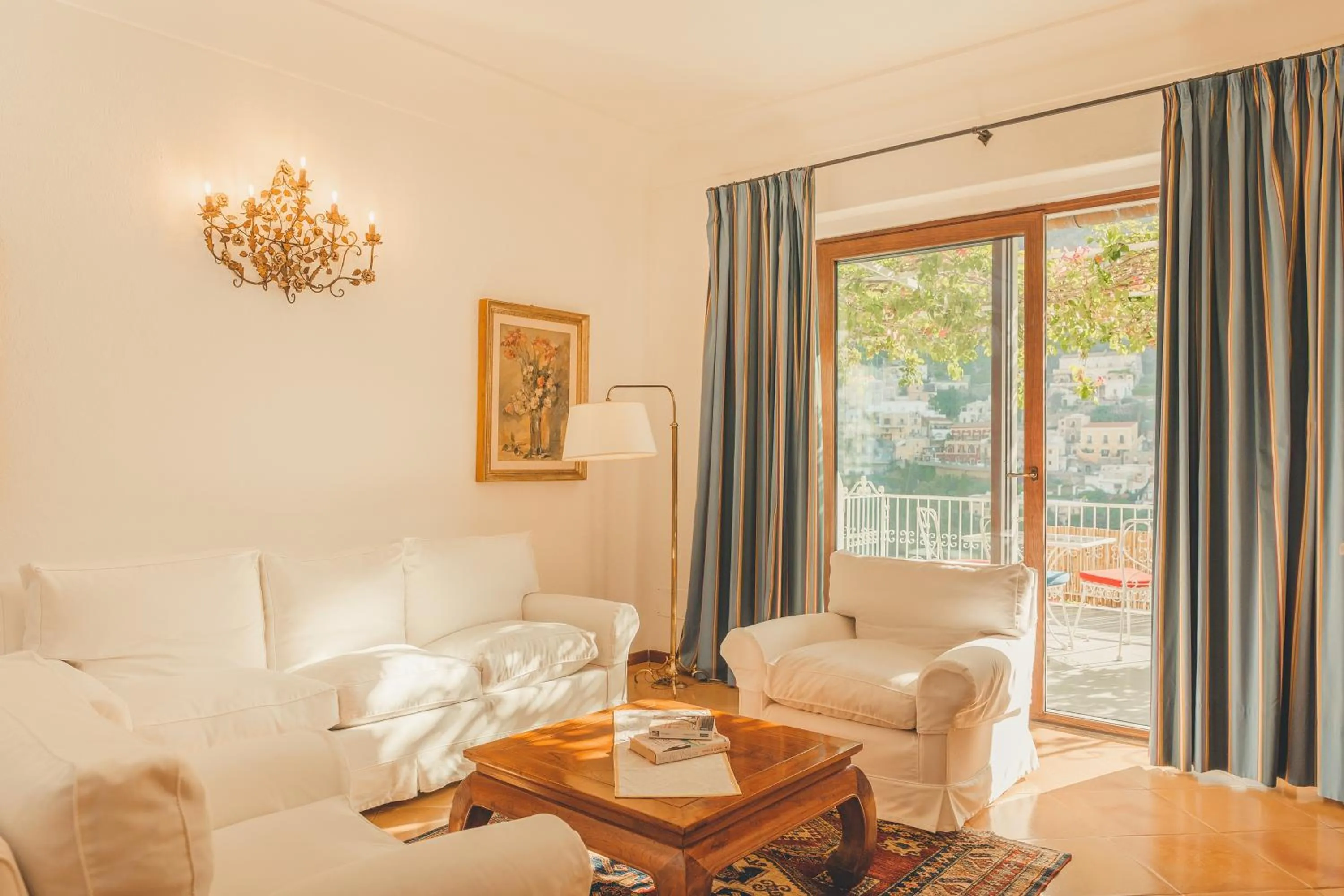 Patio in Hotel Poseidon