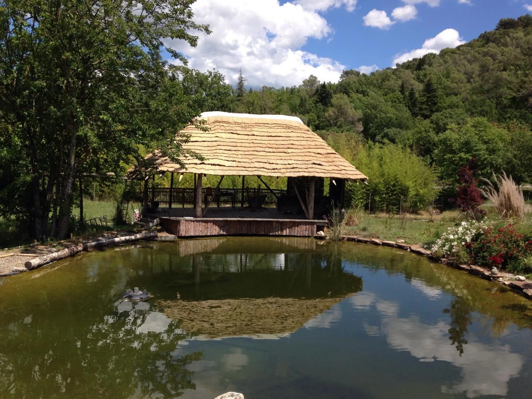 Natural landscape in Mas La Jaina