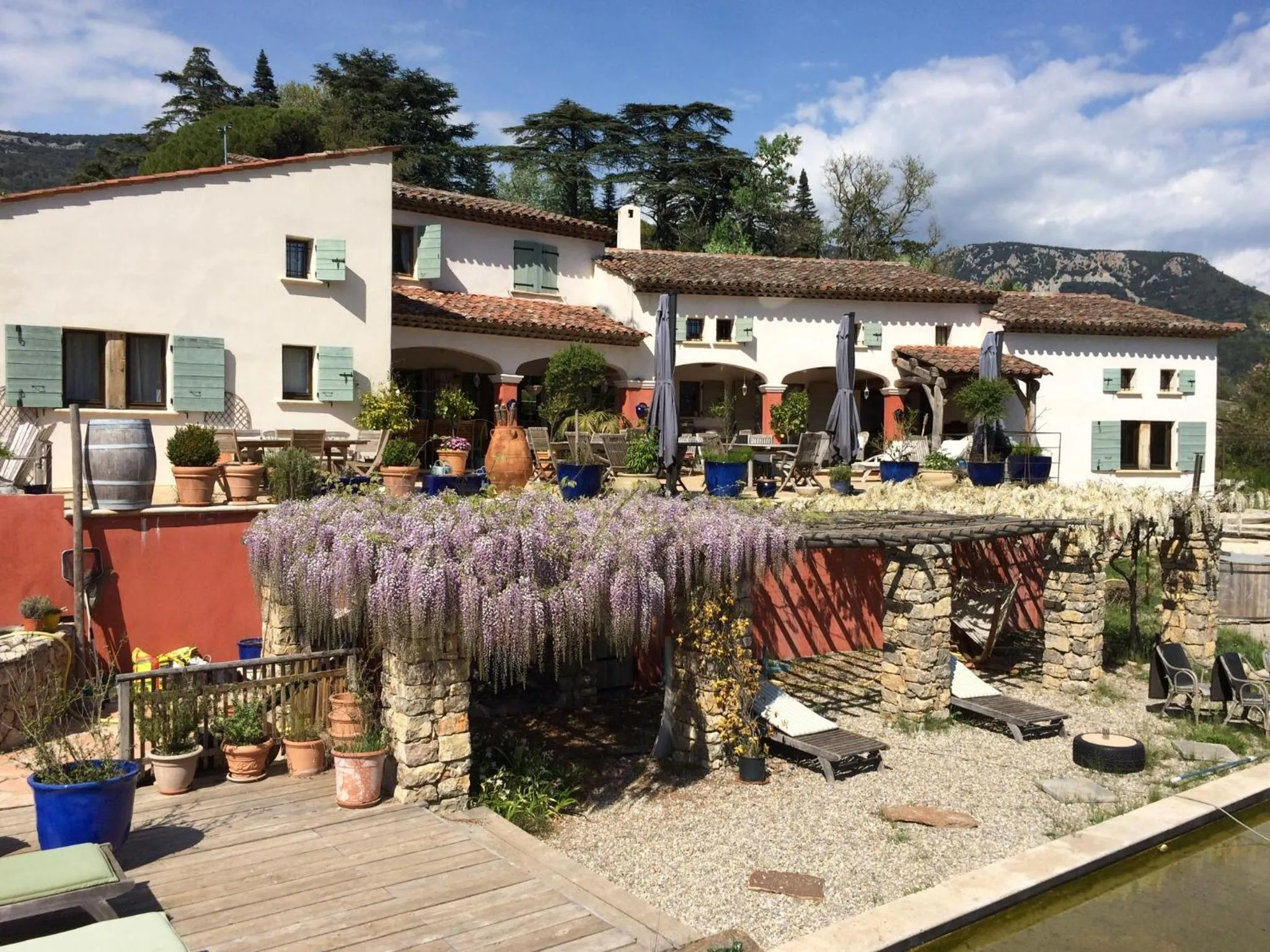 Bird's eye view in Mas La Jaina