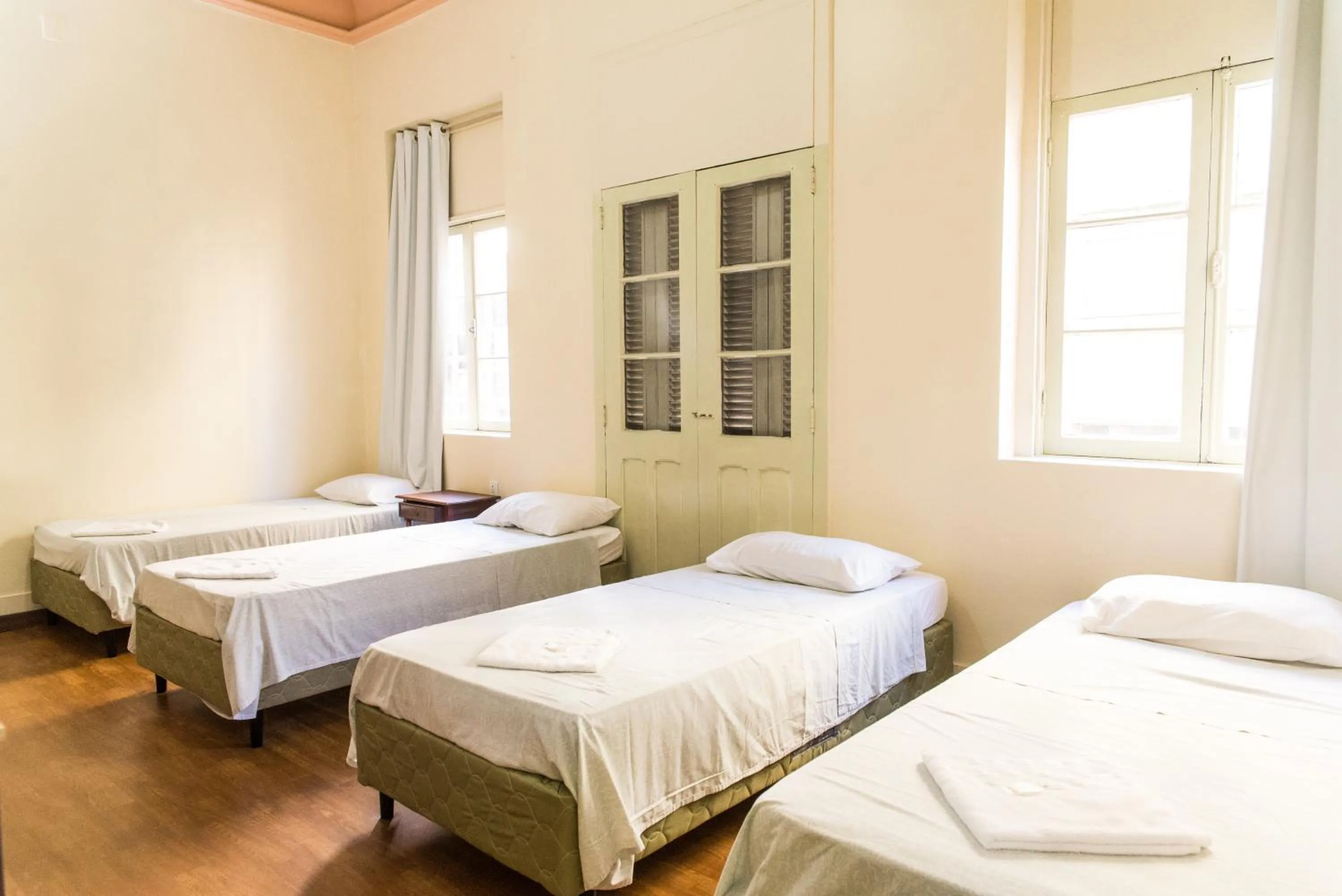 Bed in Hotel Palácio - Próx ao Hospital Santa Casa
