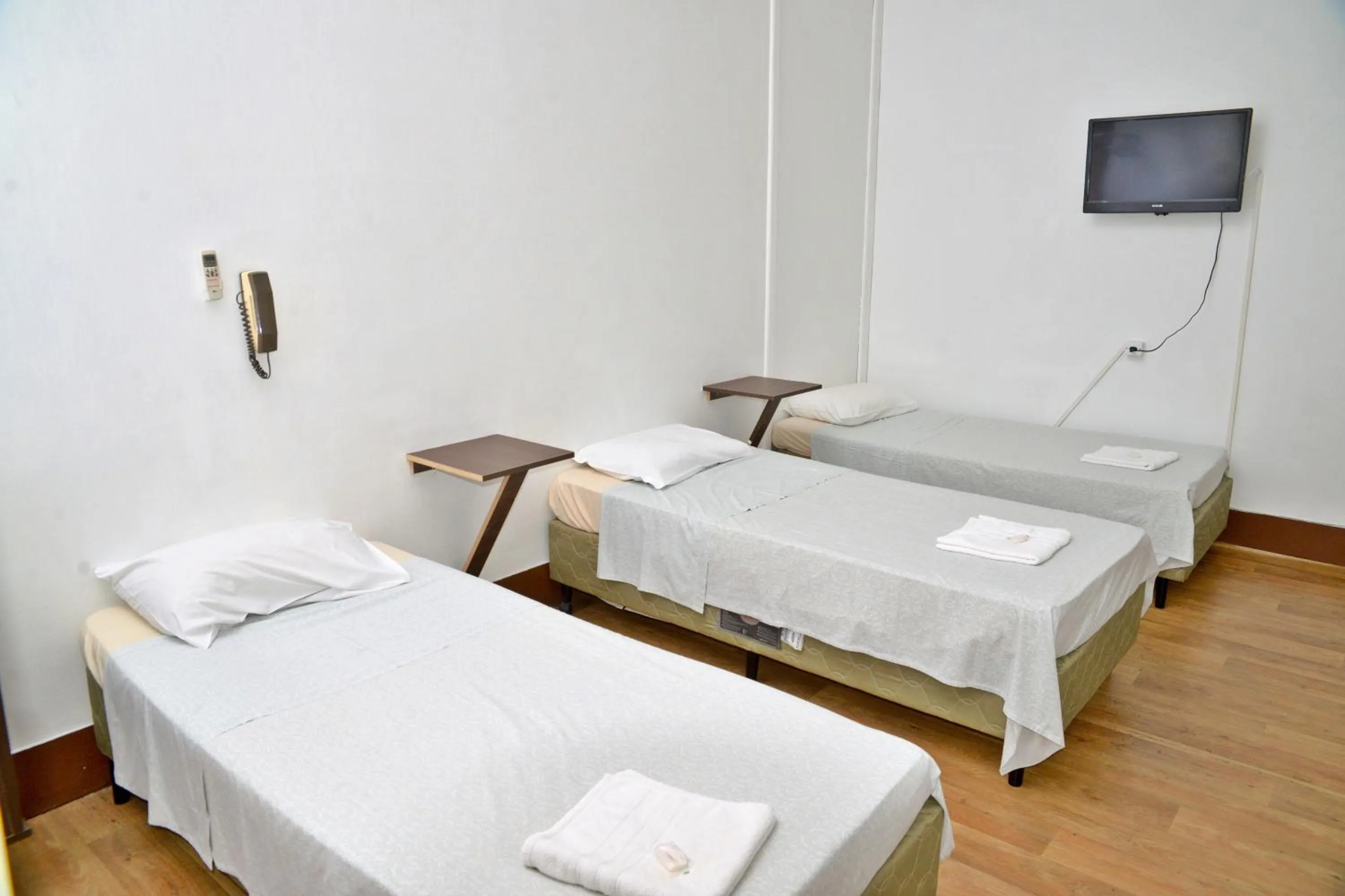Bed in Hotel Palácio - Próx ao Hospital Santa Casa