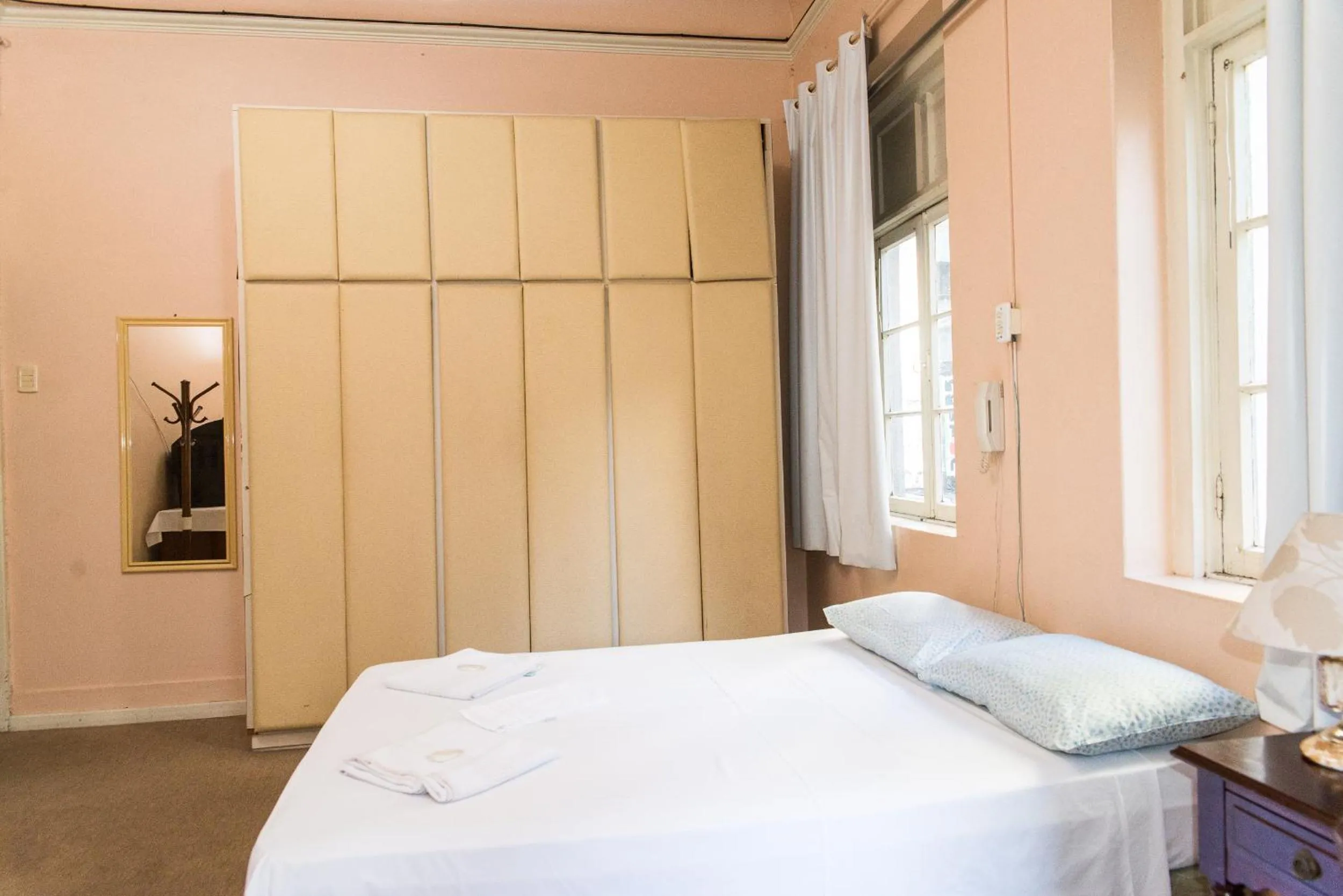 Bed in Hotel Palácio - Próx ao Hospital Santa Casa