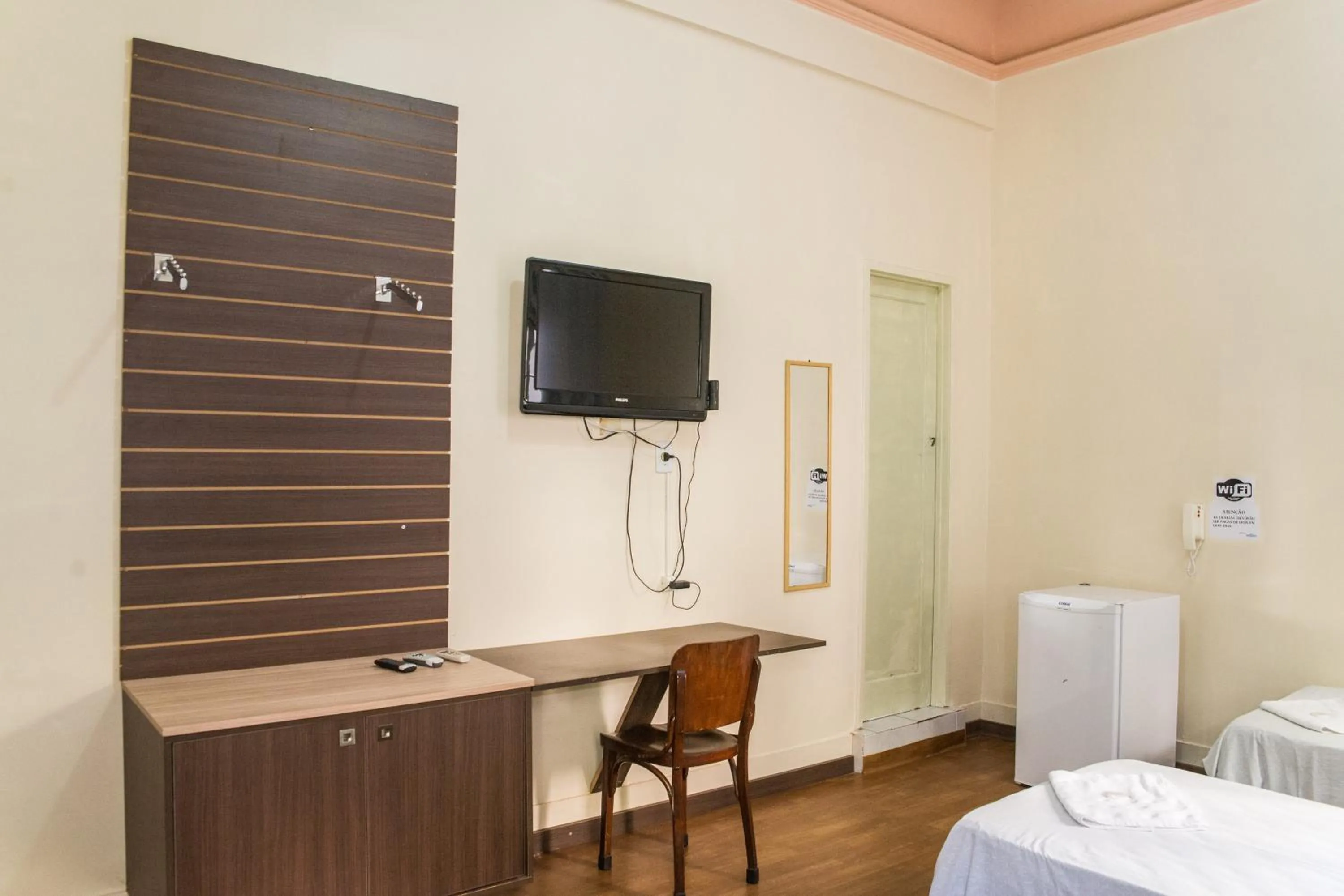 Bed in Hotel Palácio - Próx ao Hospital Santa Casa