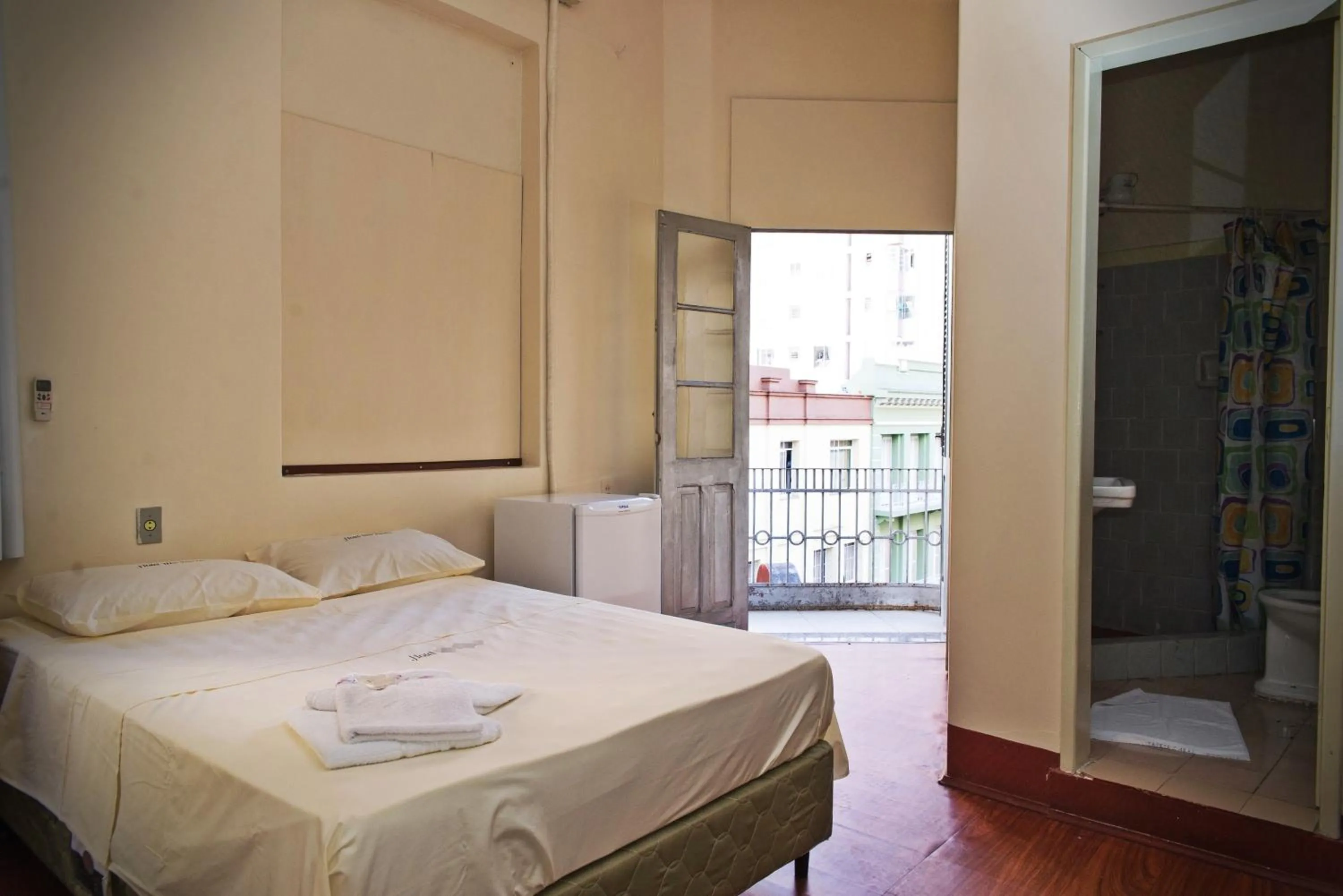 Bed in Hotel Palácio - Próx ao Hospital Santa Casa
