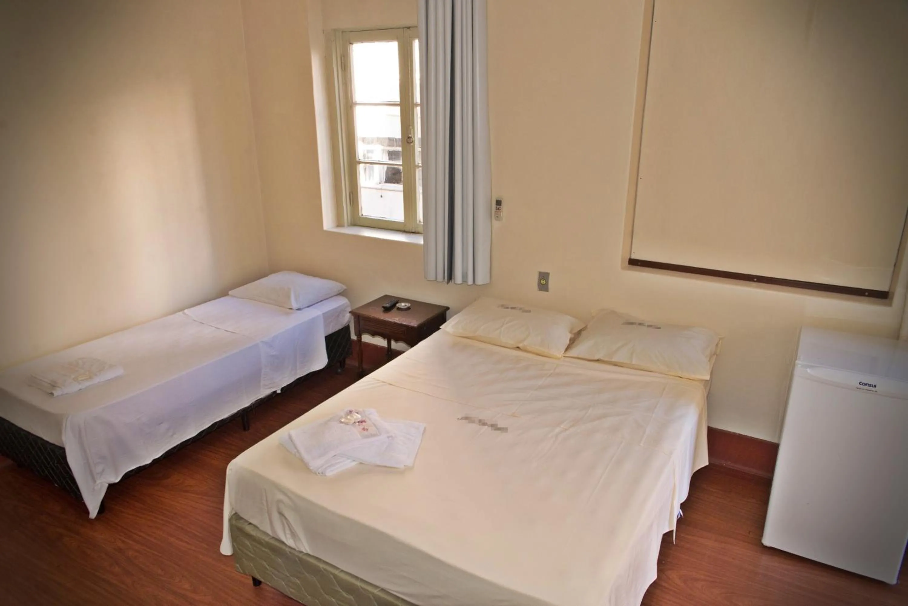 Bed in Hotel Palácio - Próx ao Hospital Santa Casa