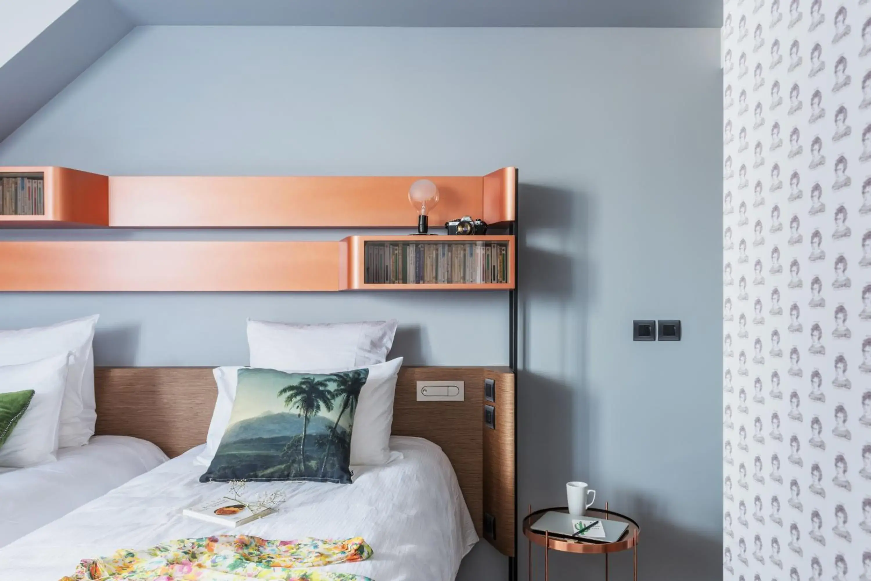 Bed in Golden Tulip Saint Malo– Le Grand Bé Bed in Golden Tulip Saint Malo– Le Grand Bé