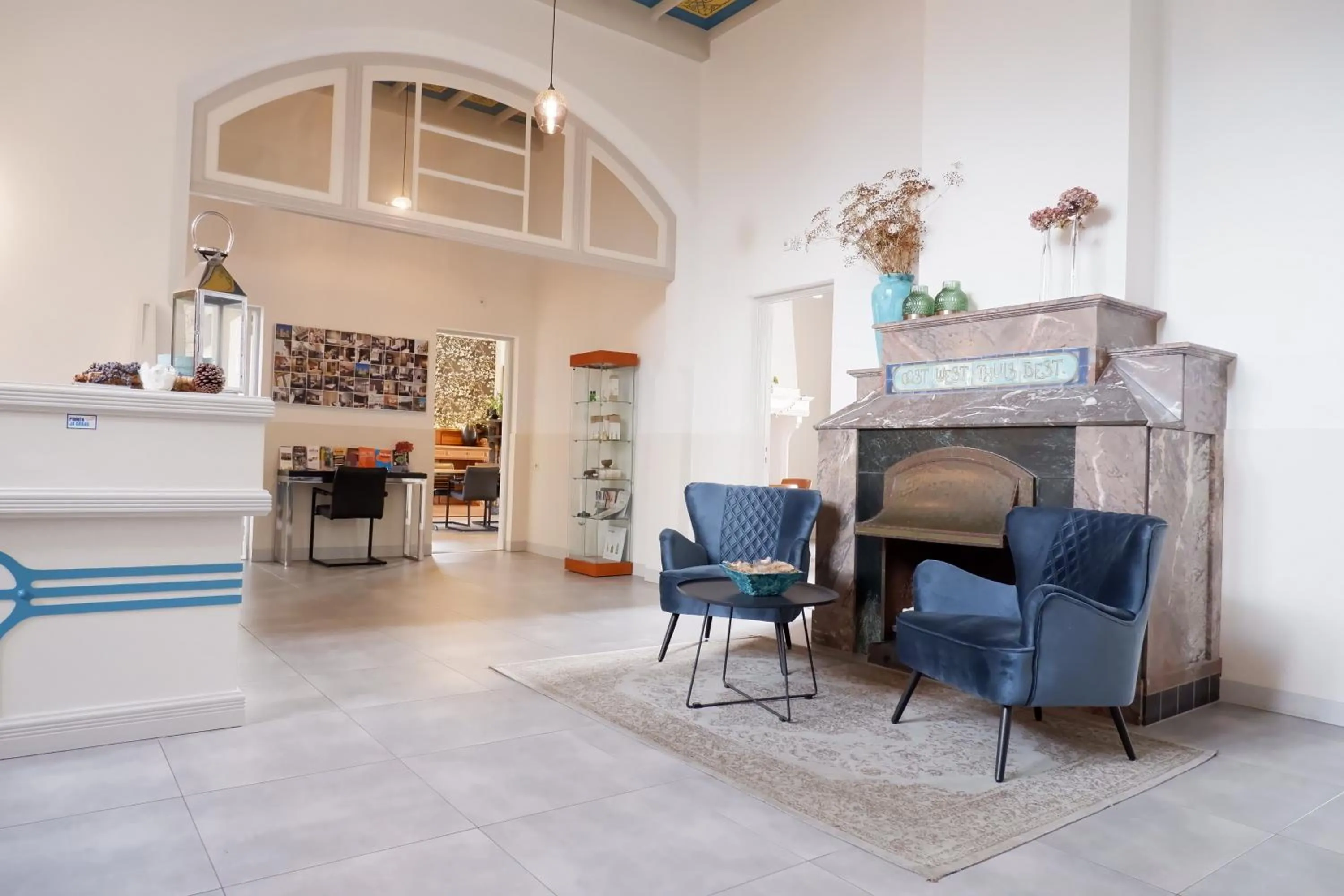 Lobby or reception in Rijksmonument Hotel de Sprenck - including free private parking