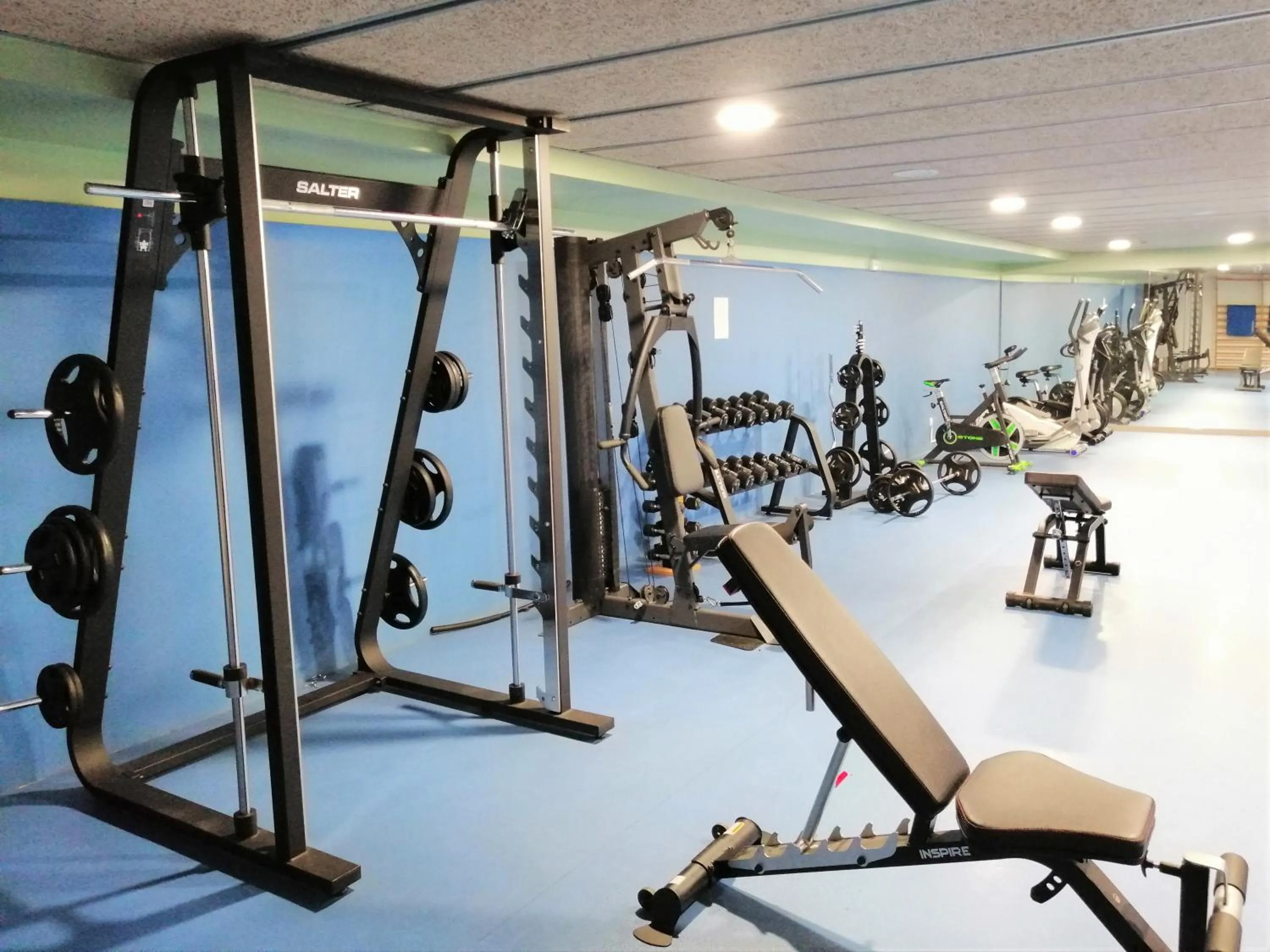 Fitness centre/facilities in Residencia Universitaria Resa As Burgas
