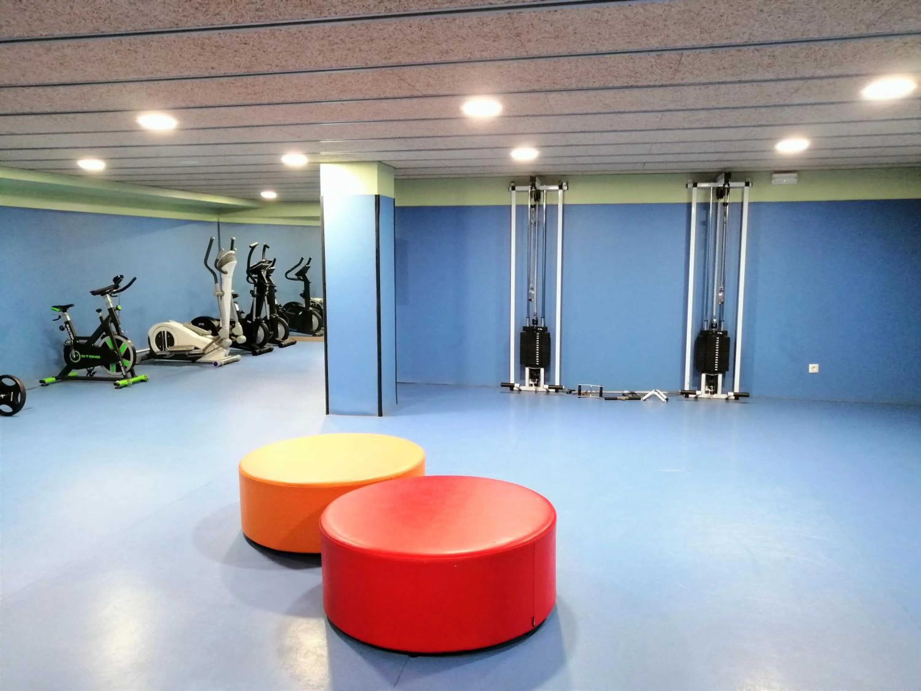 Fitness centre/facilities in Residencia Universitaria Resa As Burgas