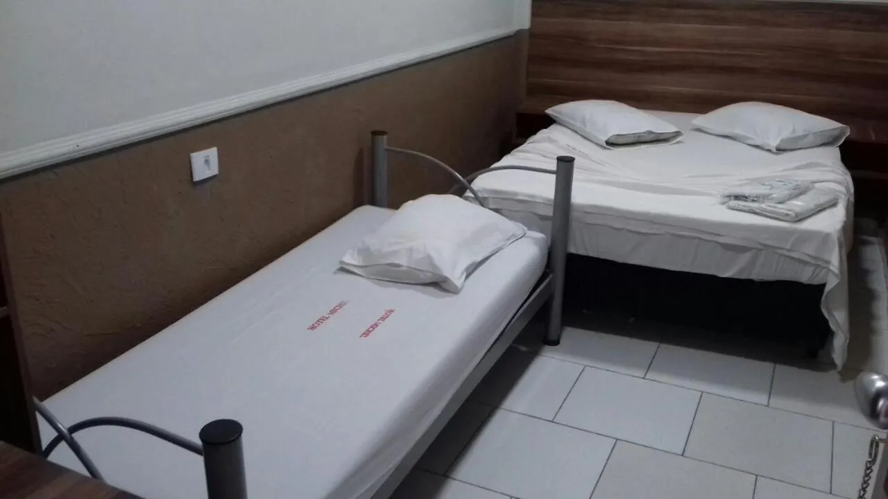 Bedroom, Bed in Hotel Michel