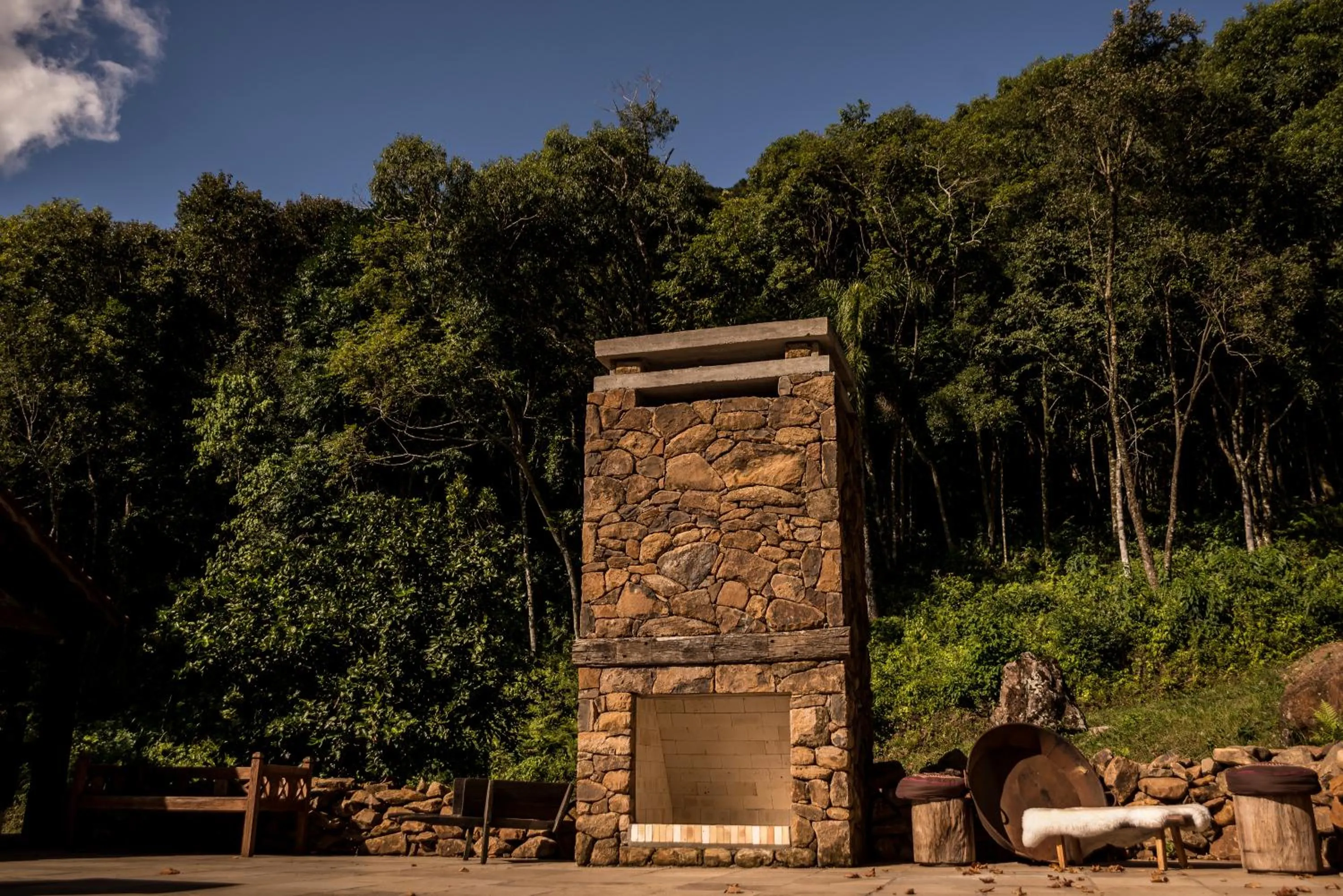 Garden in Pousada La Vista
