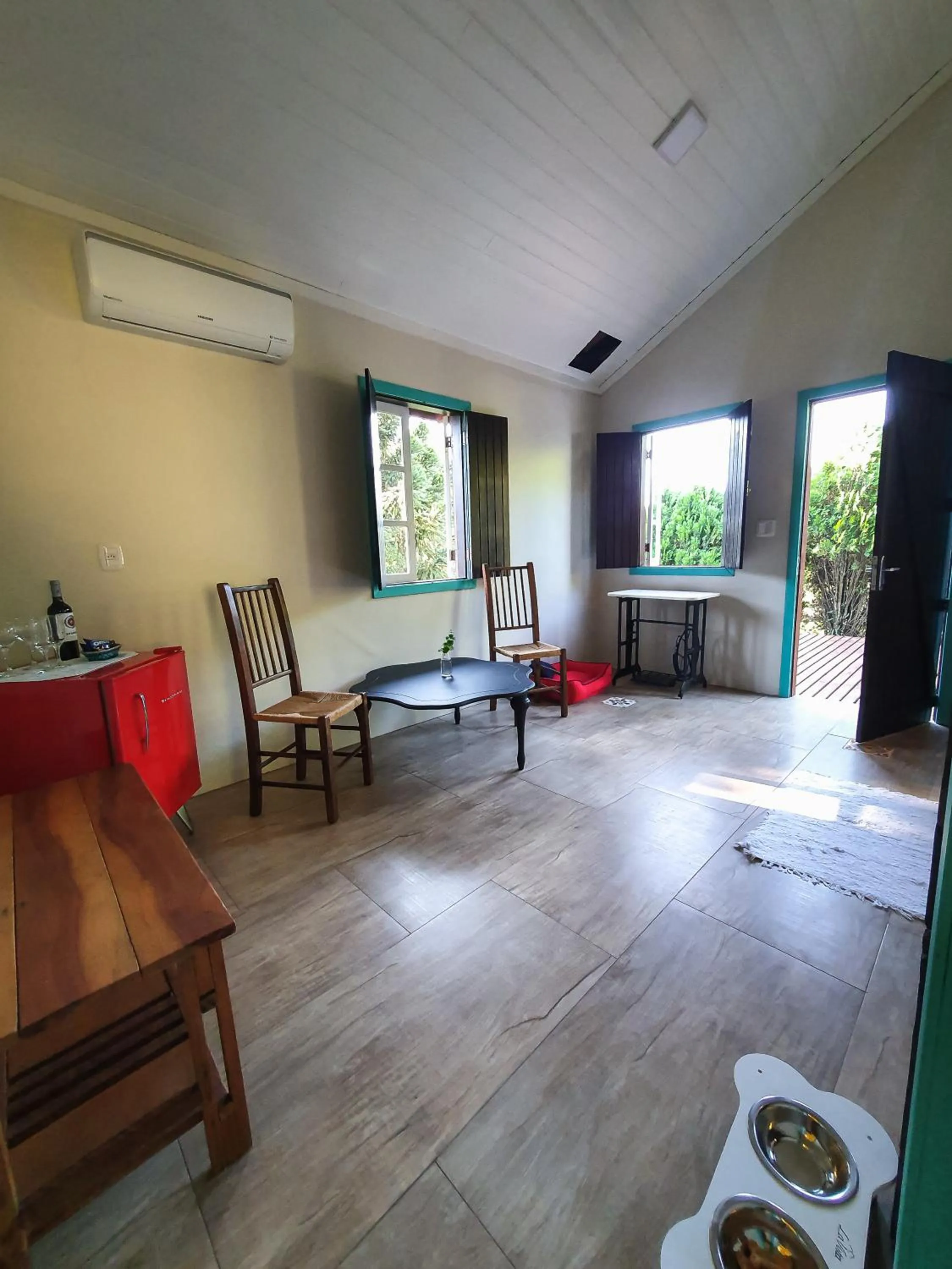 Seating area in Pousada La Vista