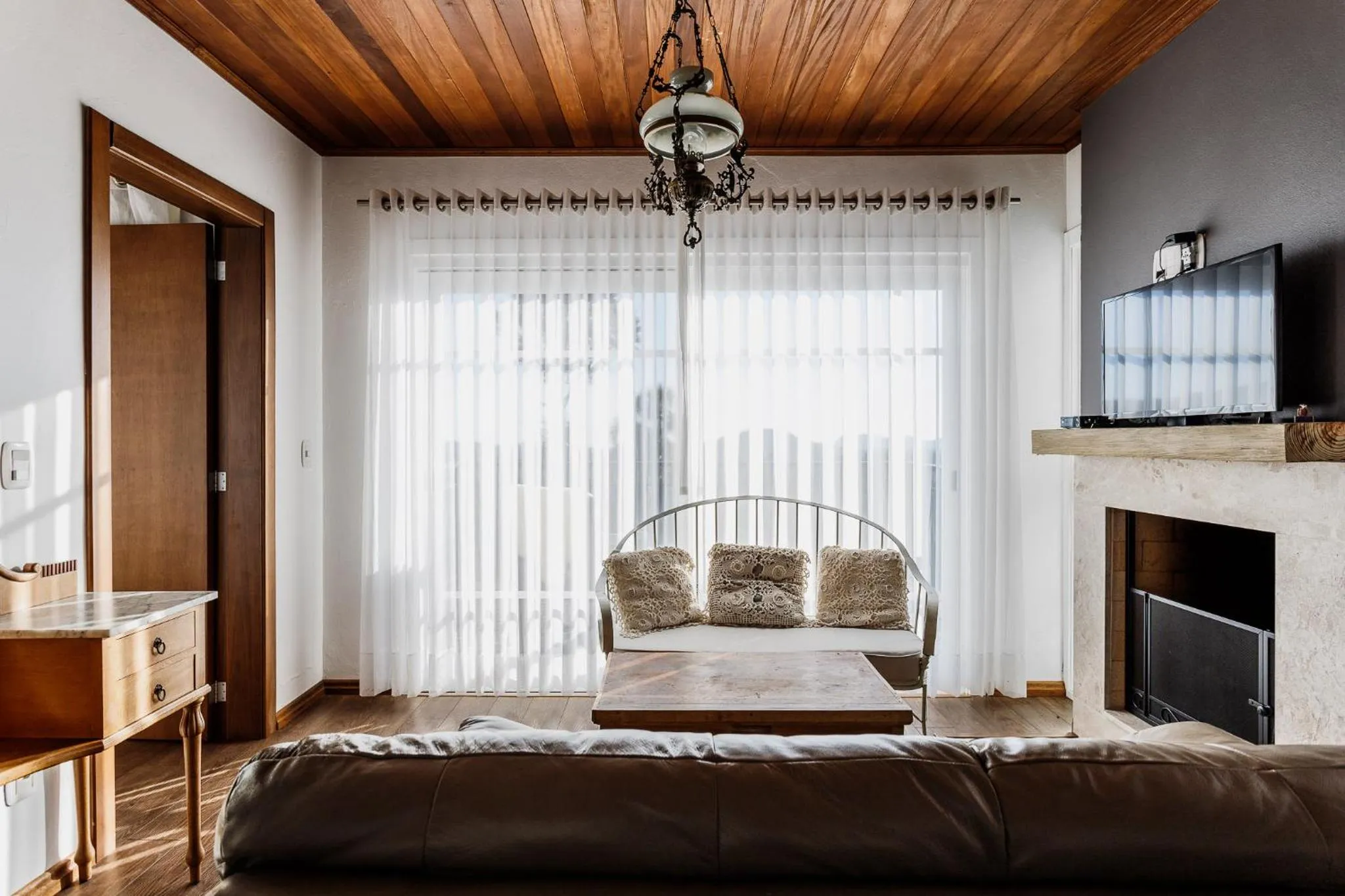 Living room in Pousada La Vista