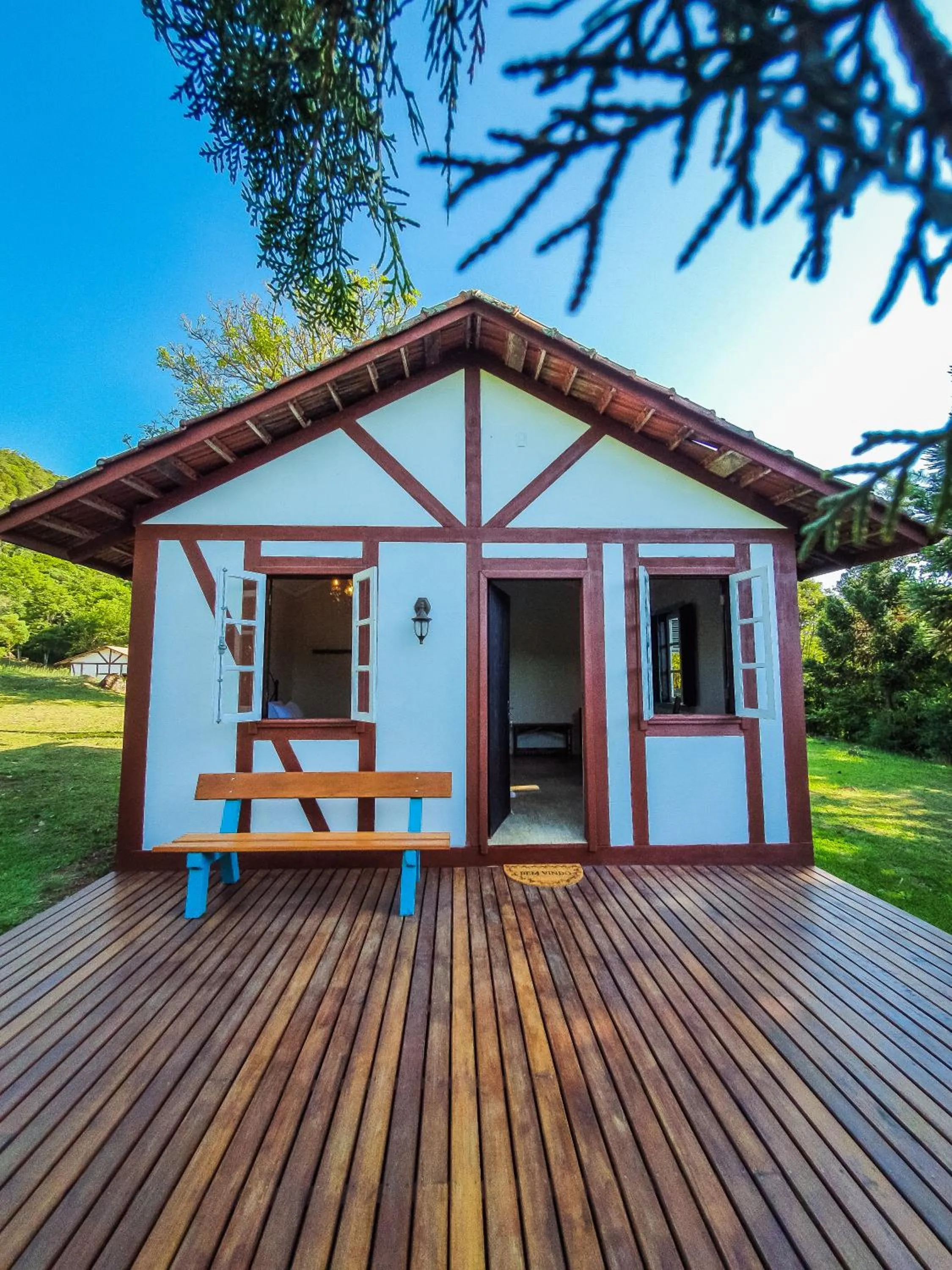 Patio in Pousada La Vista