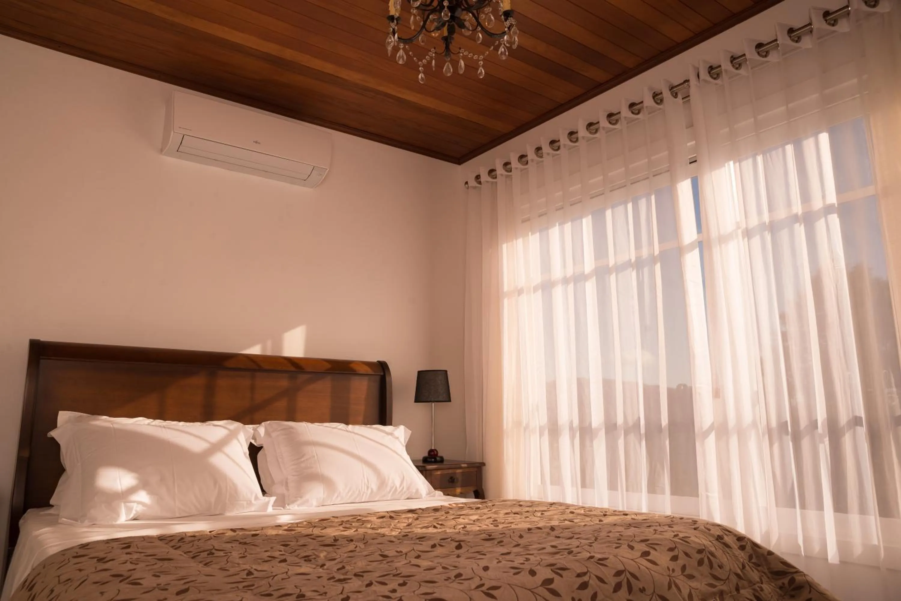 Bed in Pousada La Vista