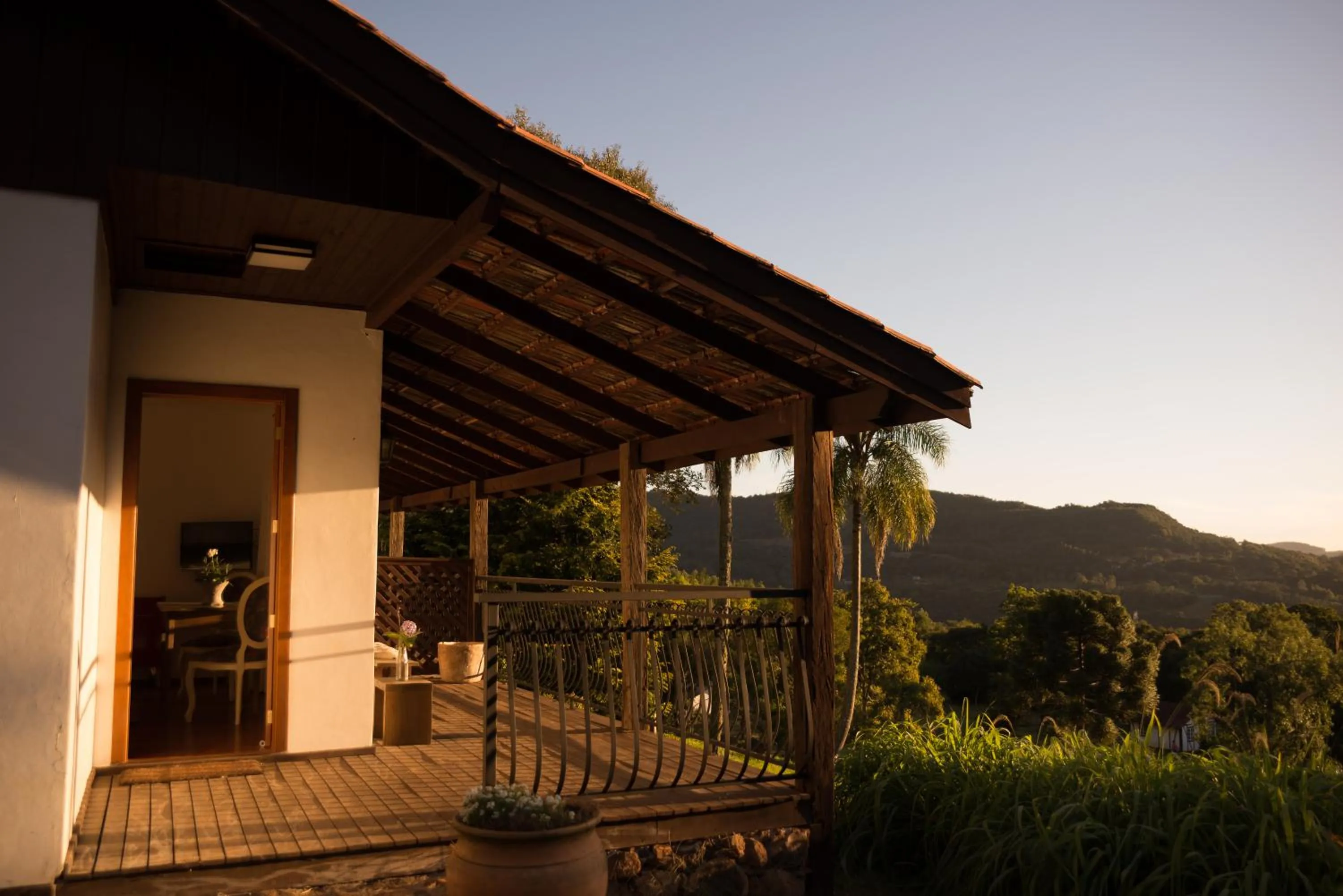 Balcony/Terrace in Pousada La Vista