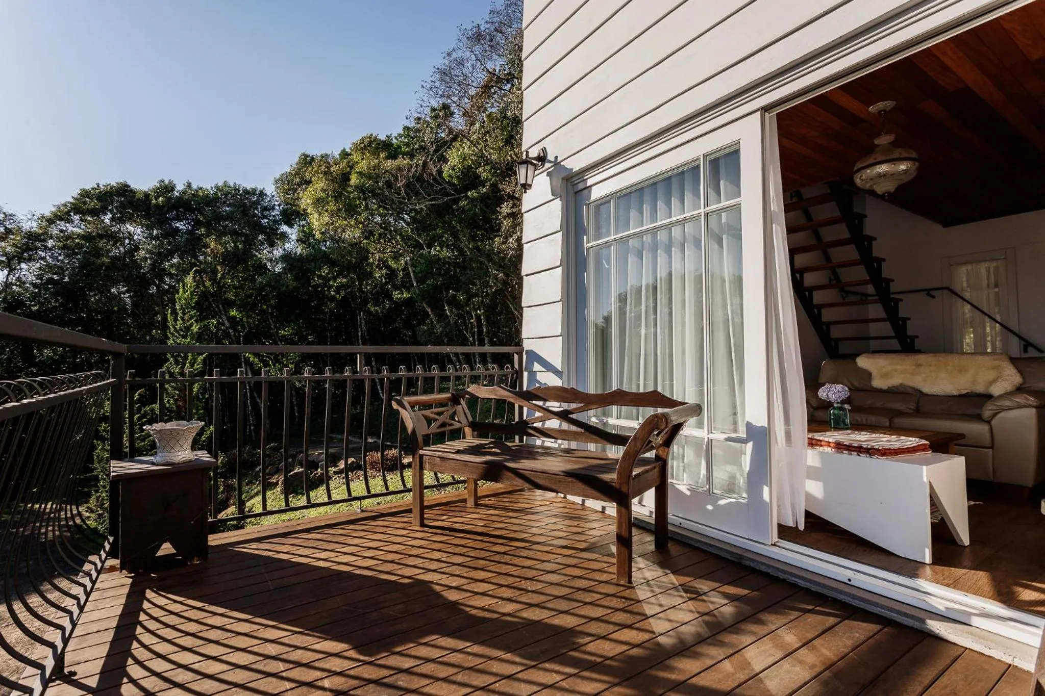 Balcony/Terrace in Pousada La Vista