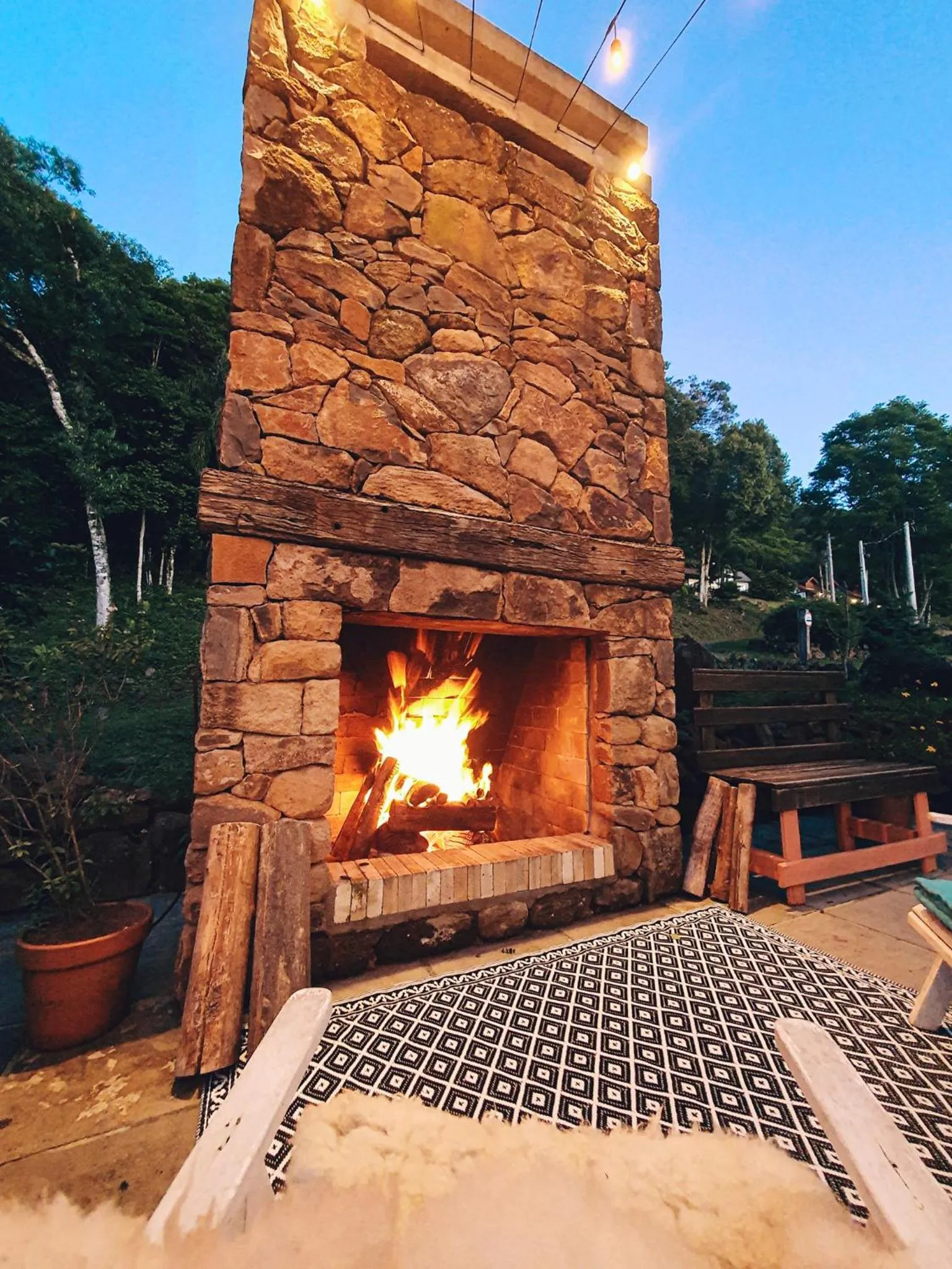 Area and facilities in Pousada La Vista