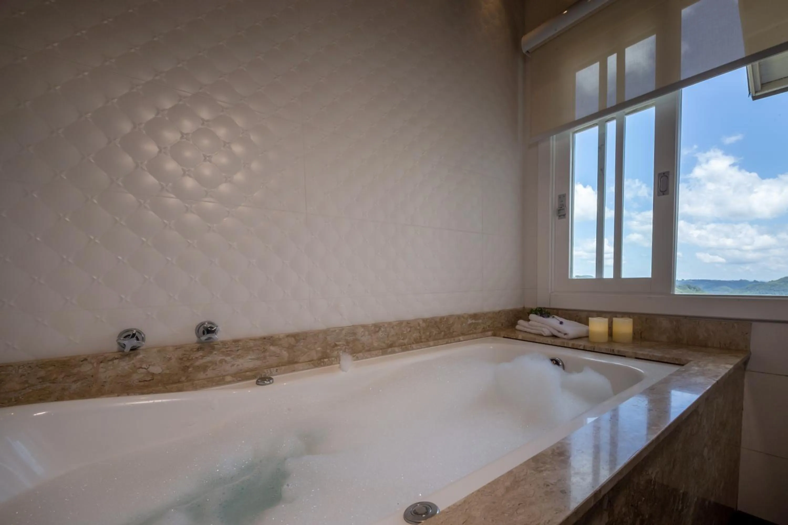 Hot Tub in Pousada La Vista