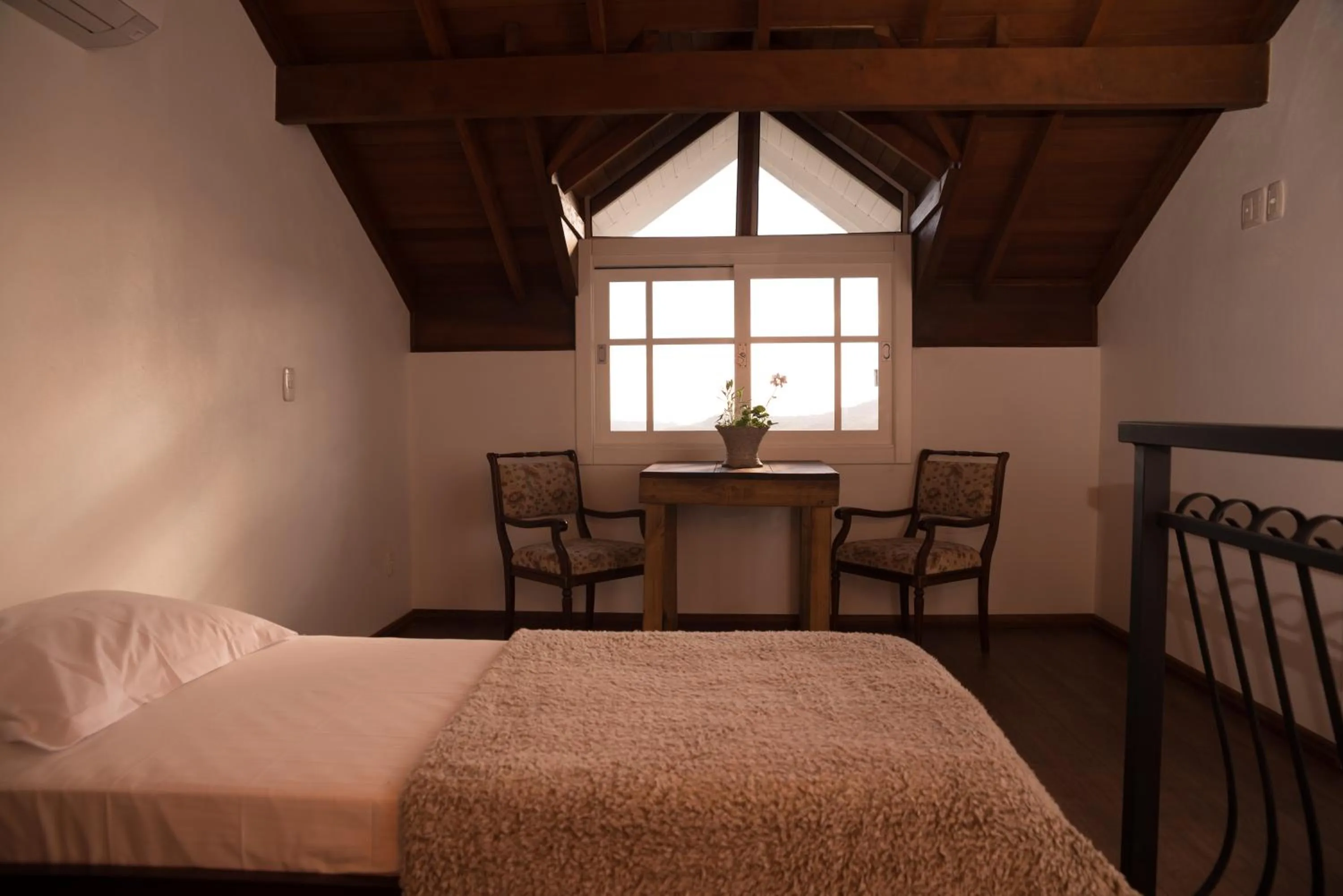 Bed in Pousada La Vista