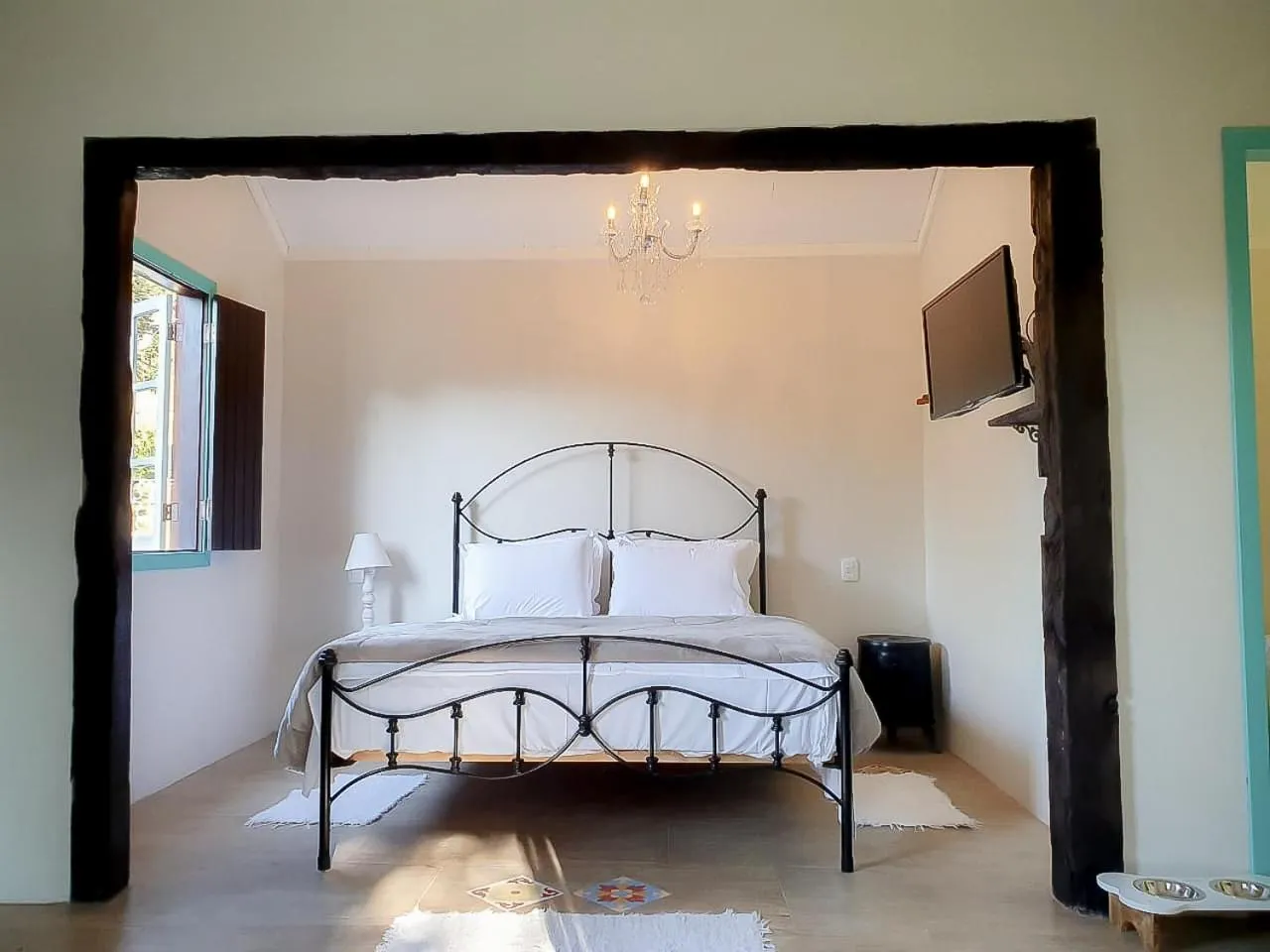 Bed in Pousada La Vista