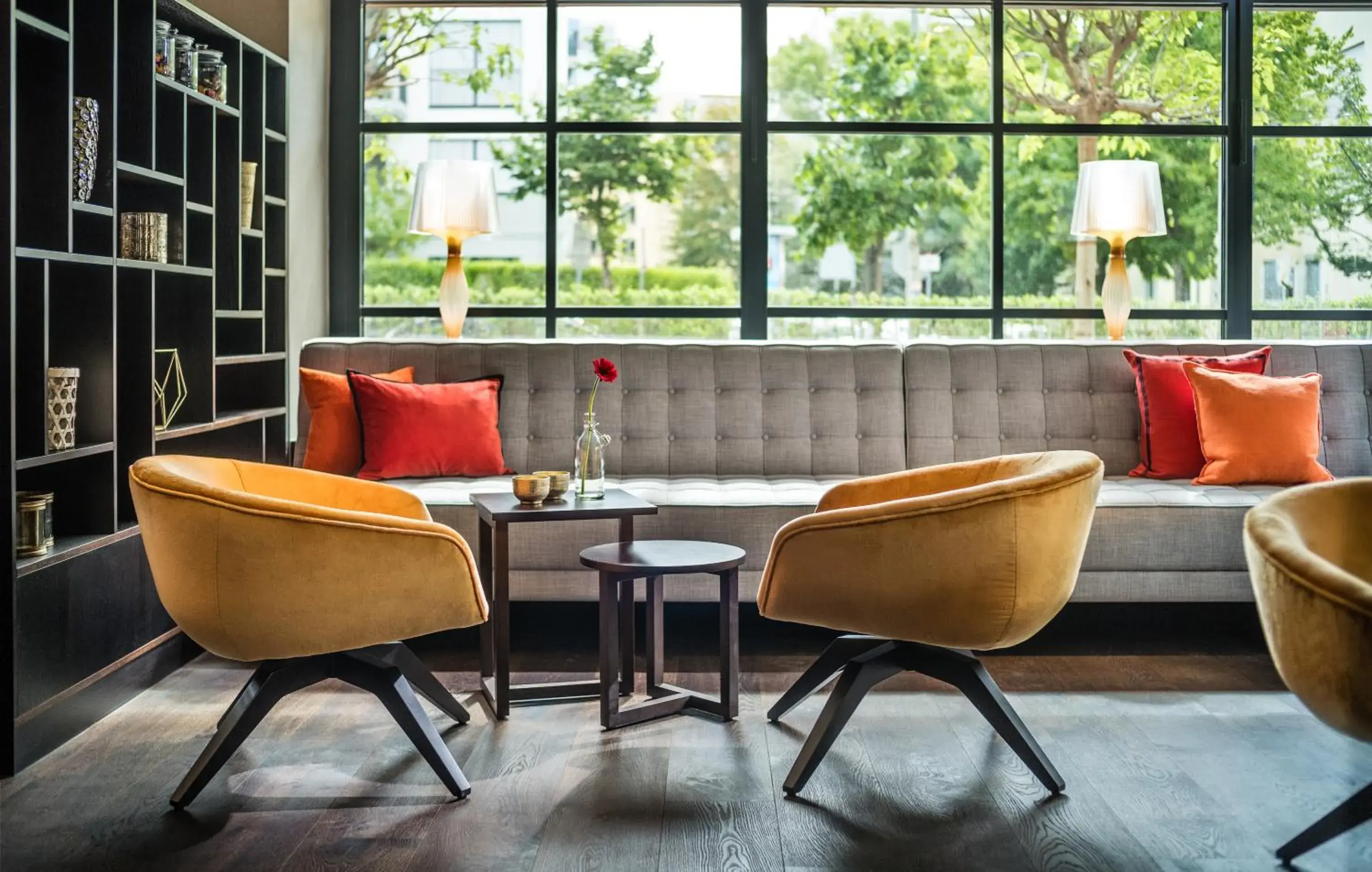 Lobby or reception in SAKS Urban Design Hotel Frankfurt Lobby or reception in SAKS Urban Design Hotel Frankfurt