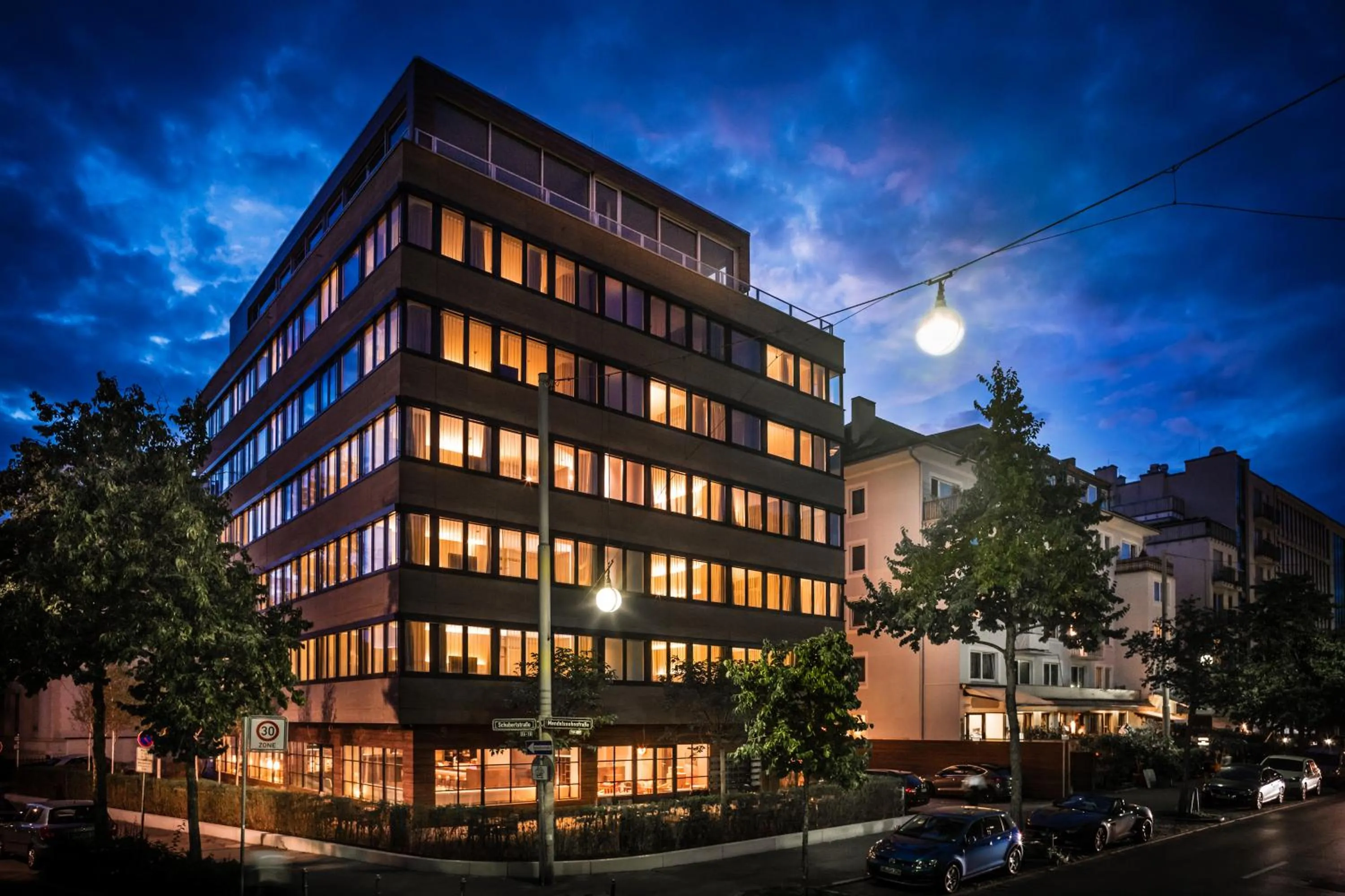 Facade/entrance in SAKS Urban Design Hotel Frankfurt