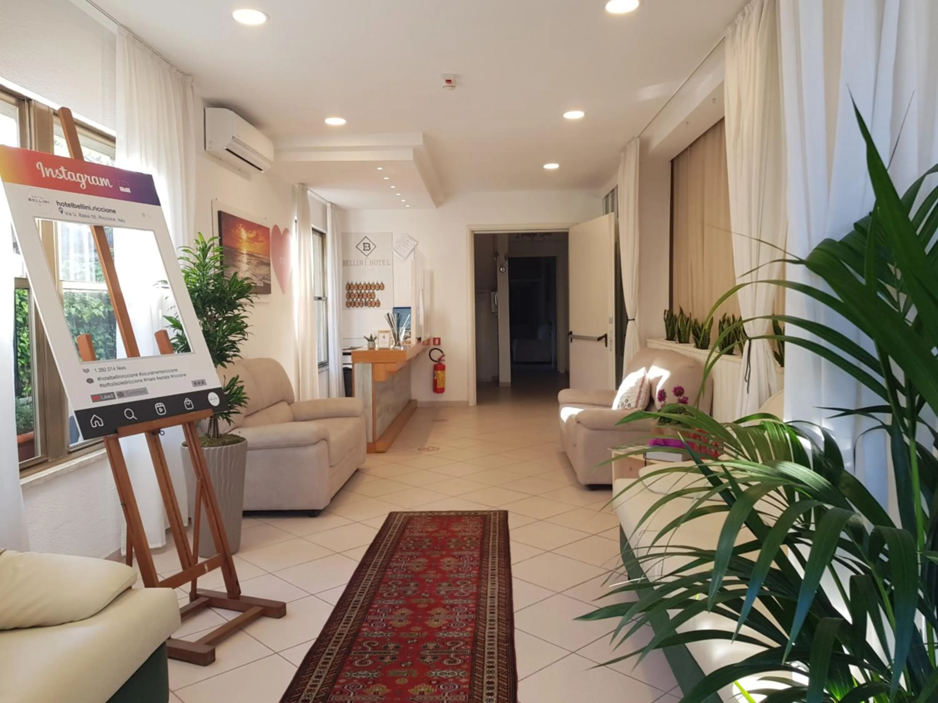 Lobby or reception in Hotel Bellini