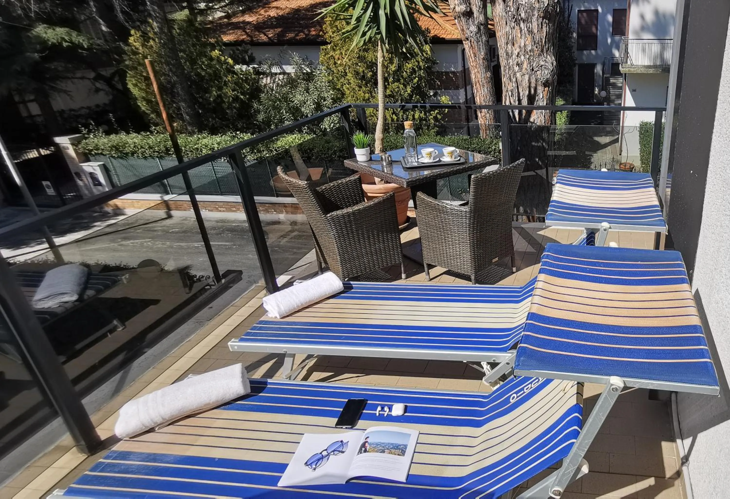 Balcony/Terrace in Hotel Bellini