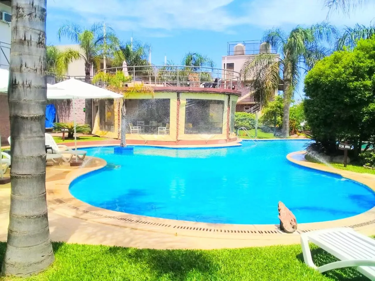 Garden view in Paraiso Termal